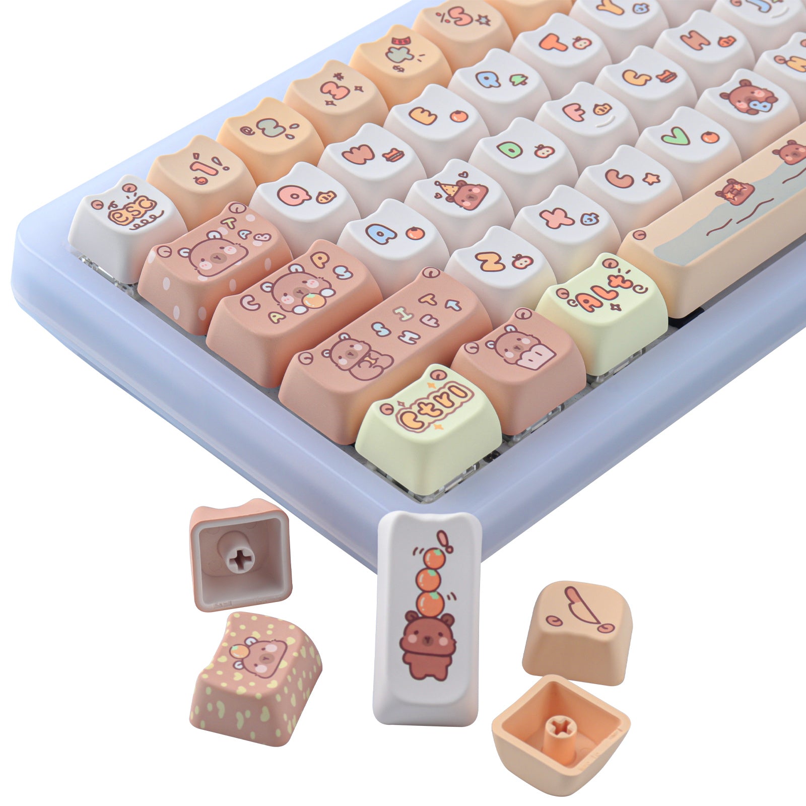 Capibara keycaps