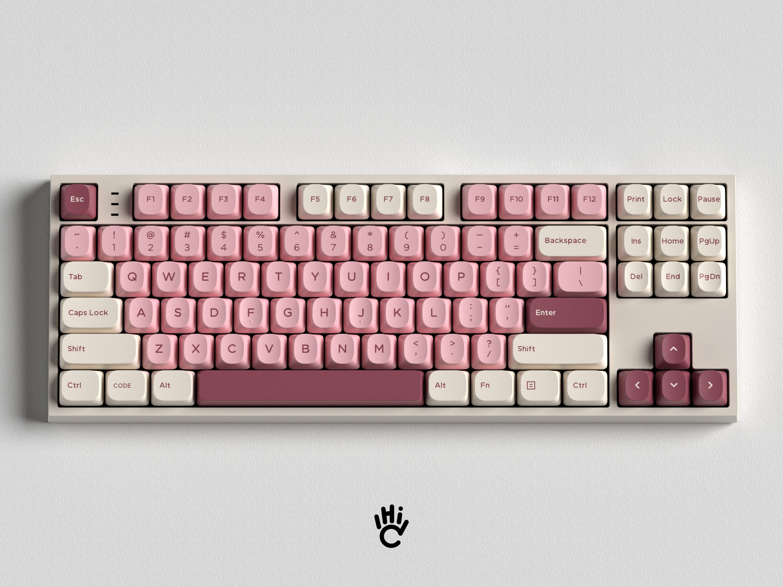 YMK Raspberry keycaps