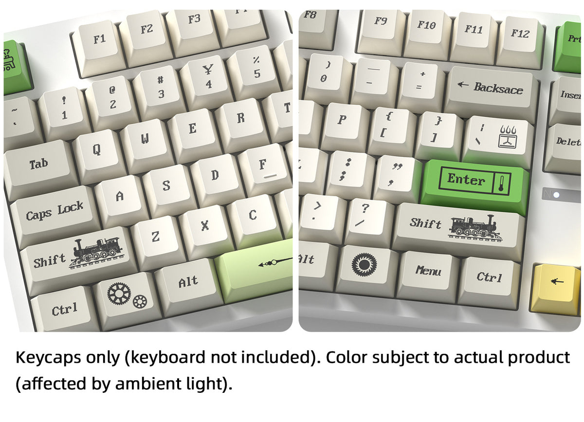 Steampunk Keycaps