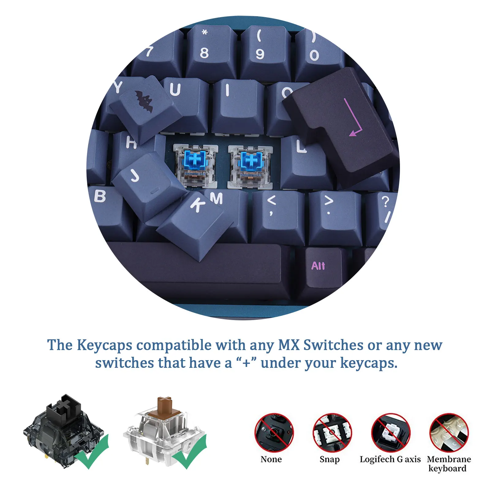Dracula keycaps