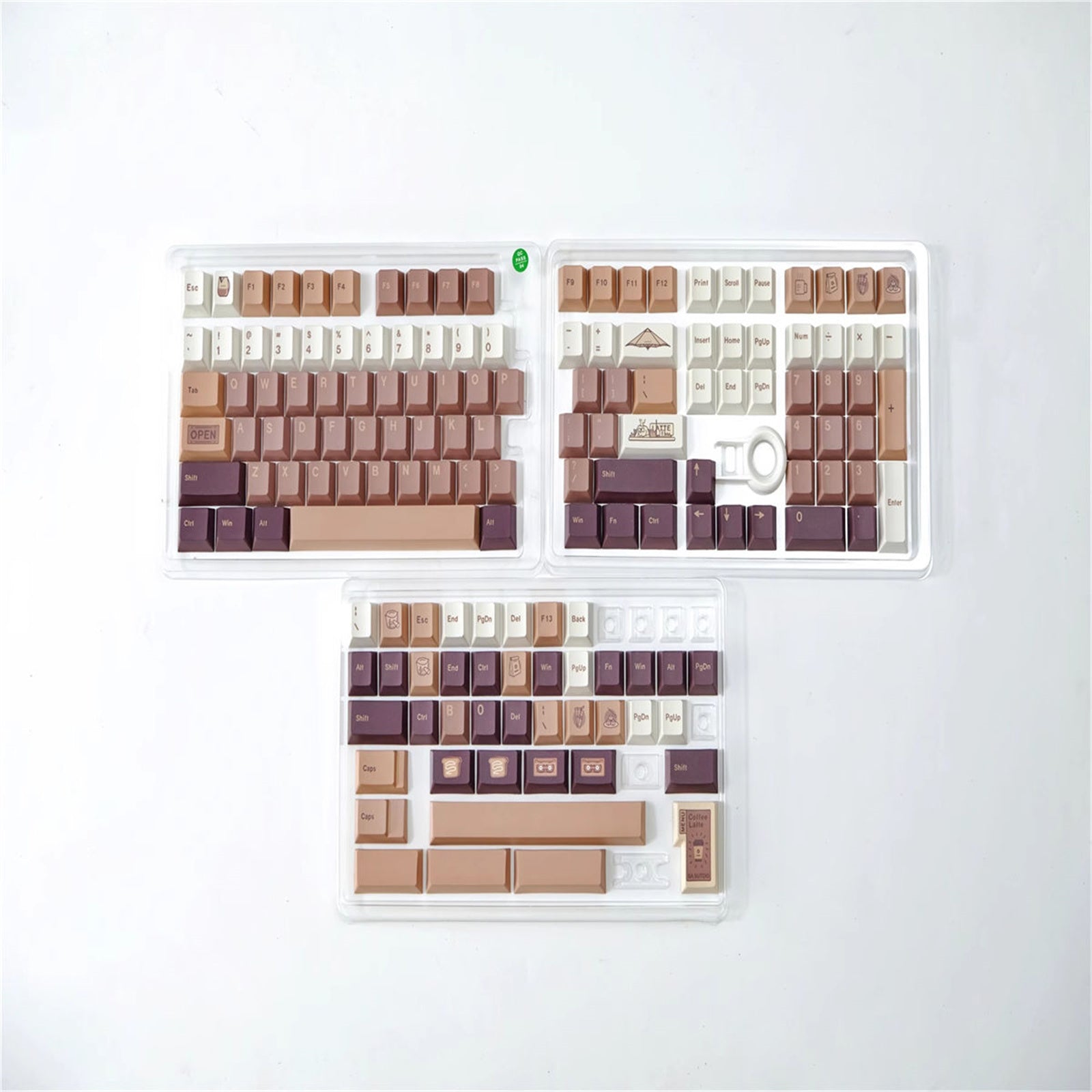 Coffee keycaps