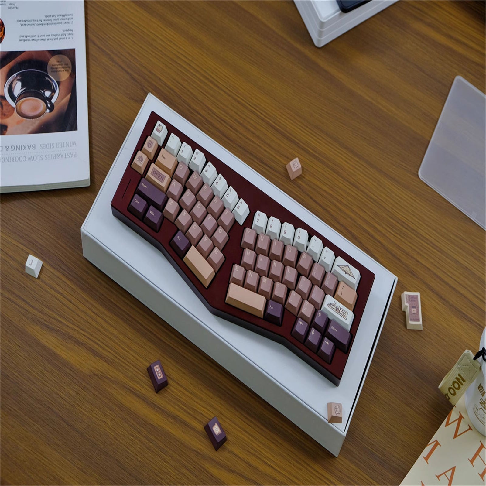 Coffee keycaps