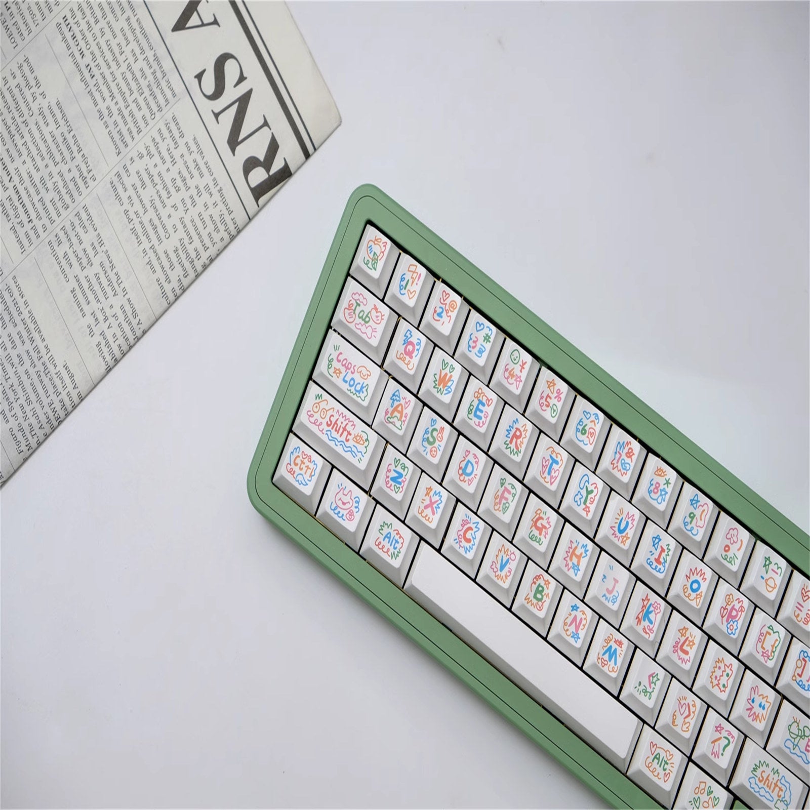 Graffiti keycaps