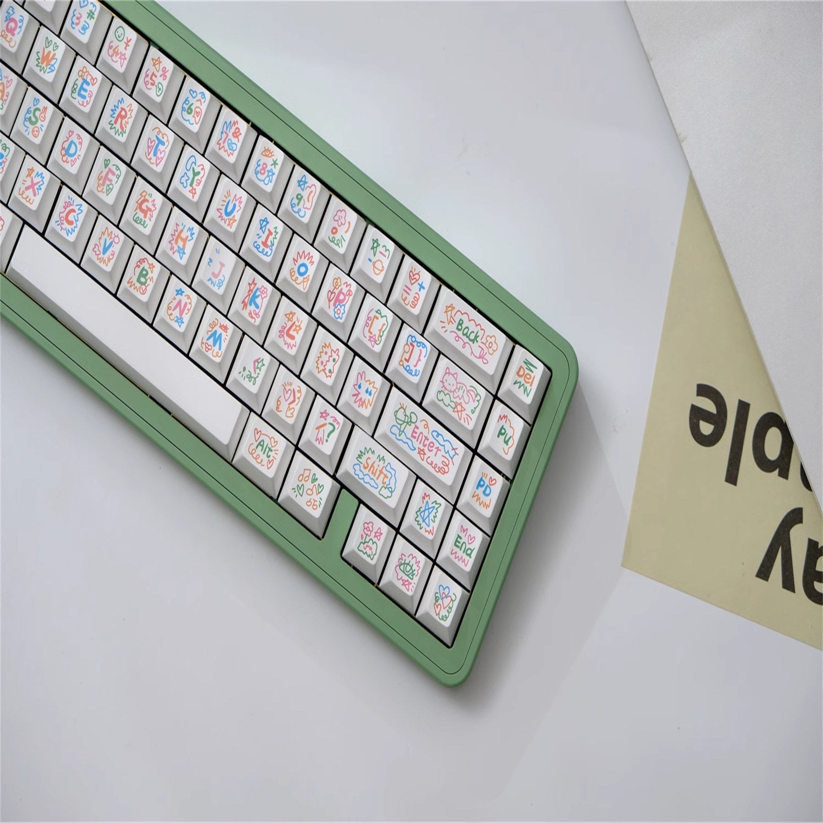 Graffiti keycaps