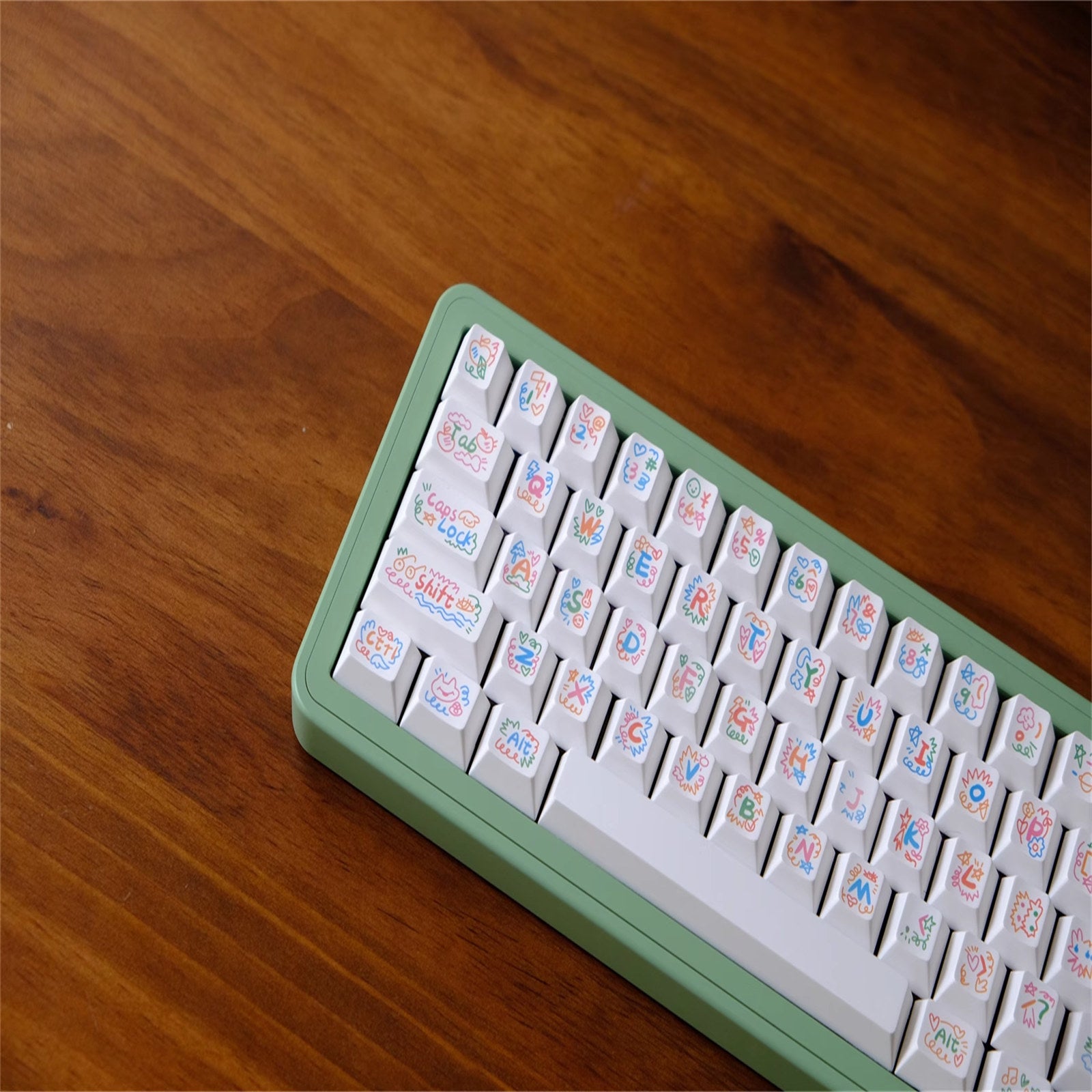 Graffiti keycaps