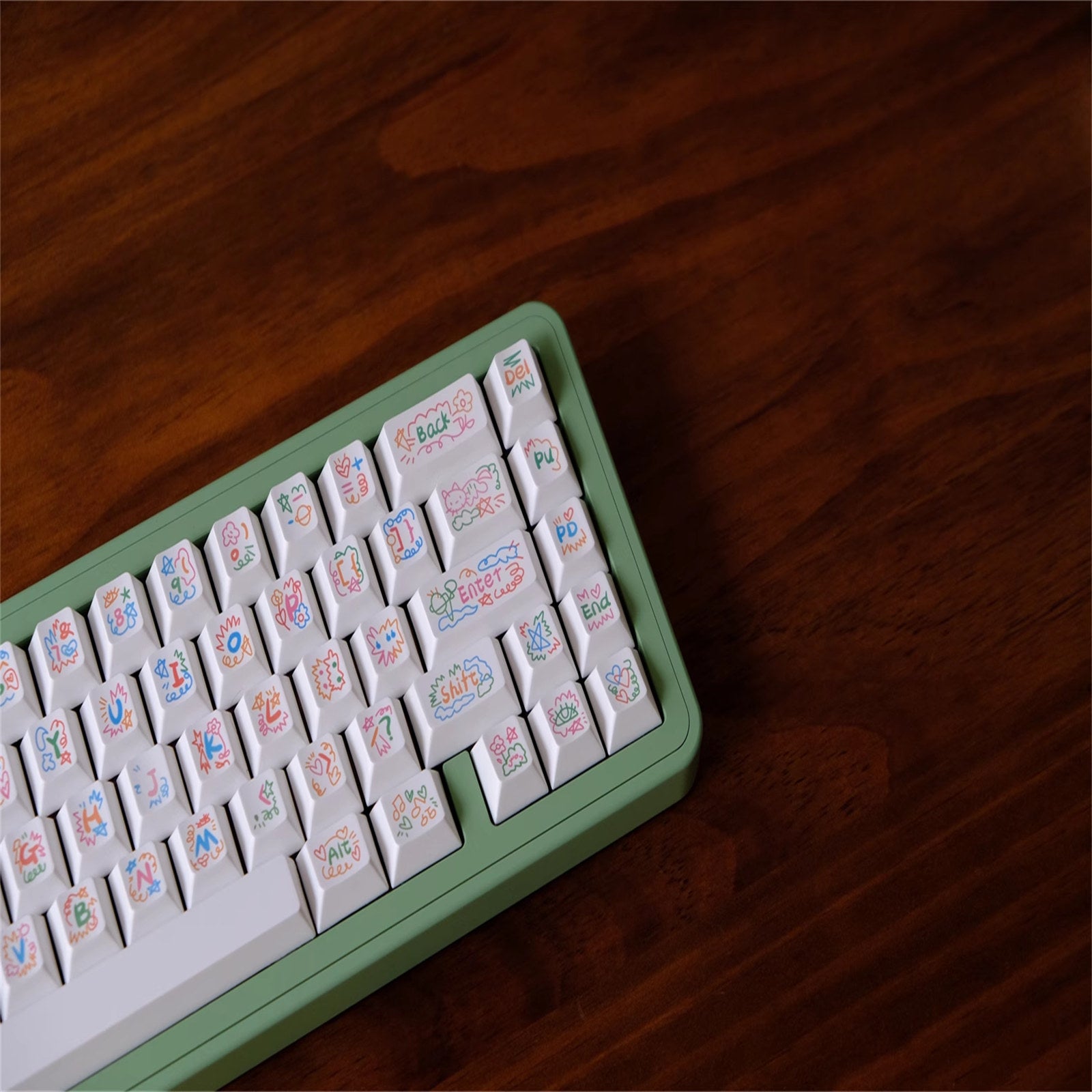Graffiti keycaps