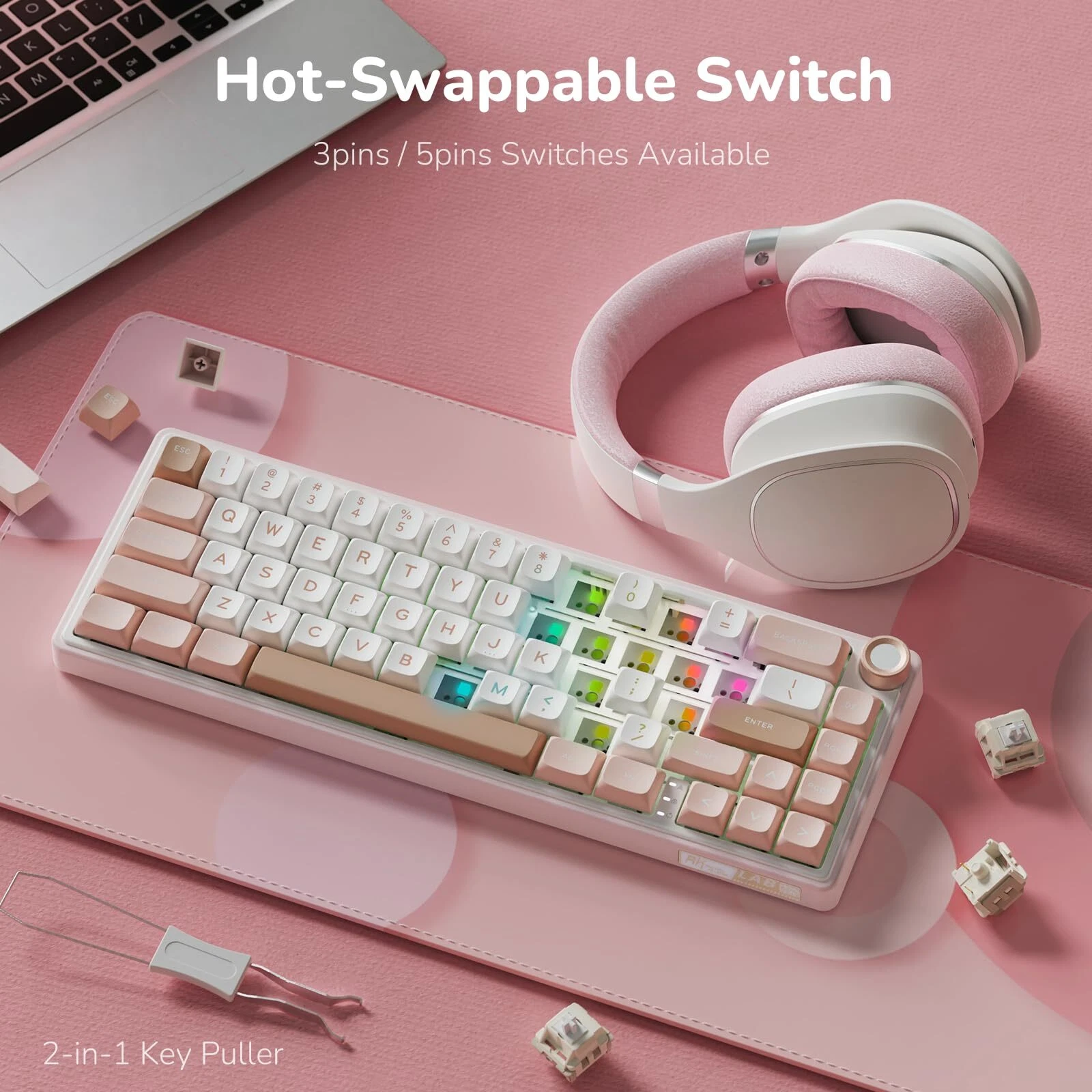 RK ROYAL KLUDGE R65 Mechanical Keyboard