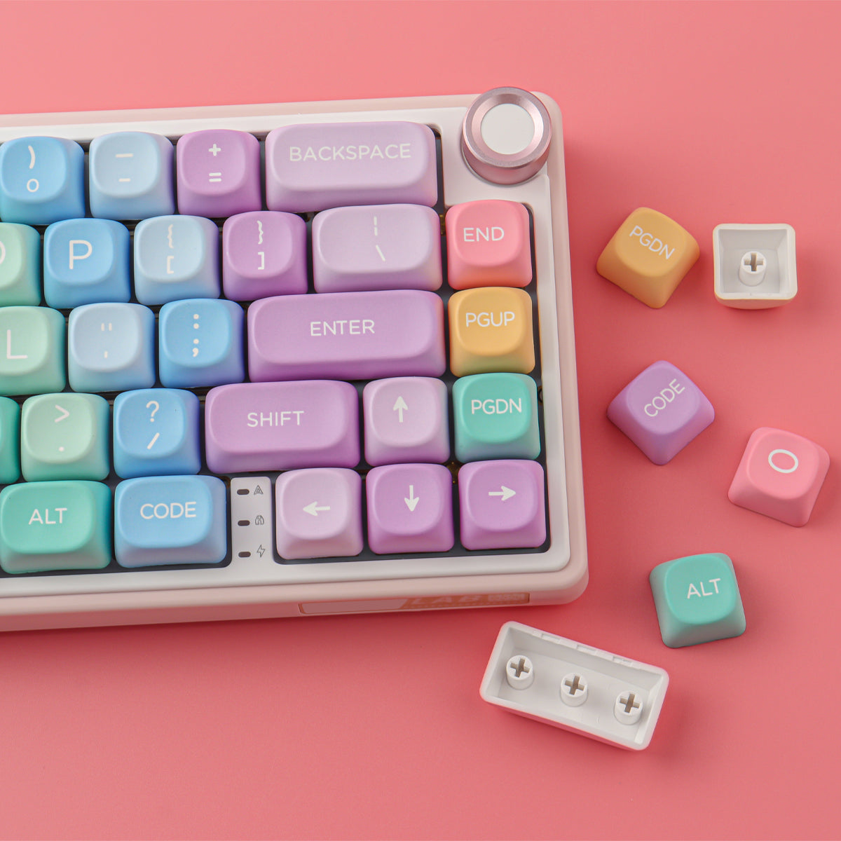 Soft Candy MOA keycaps