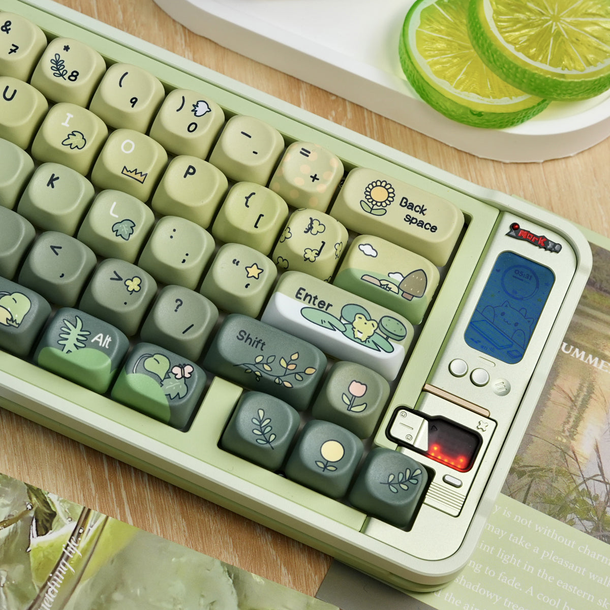 Journey Frog Keycaps