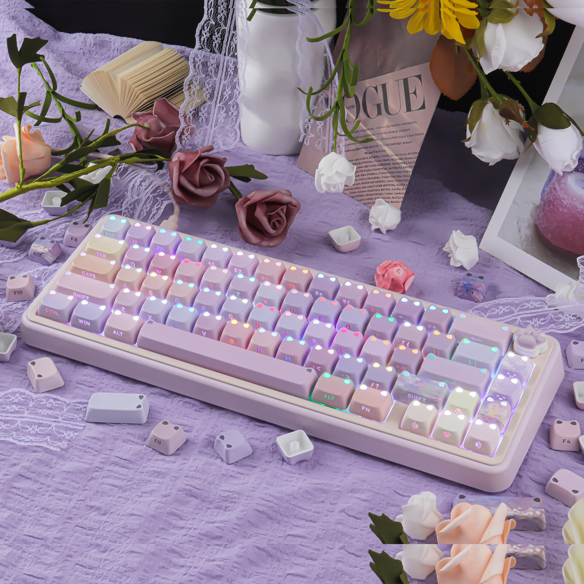 Water Lilies Keycaps