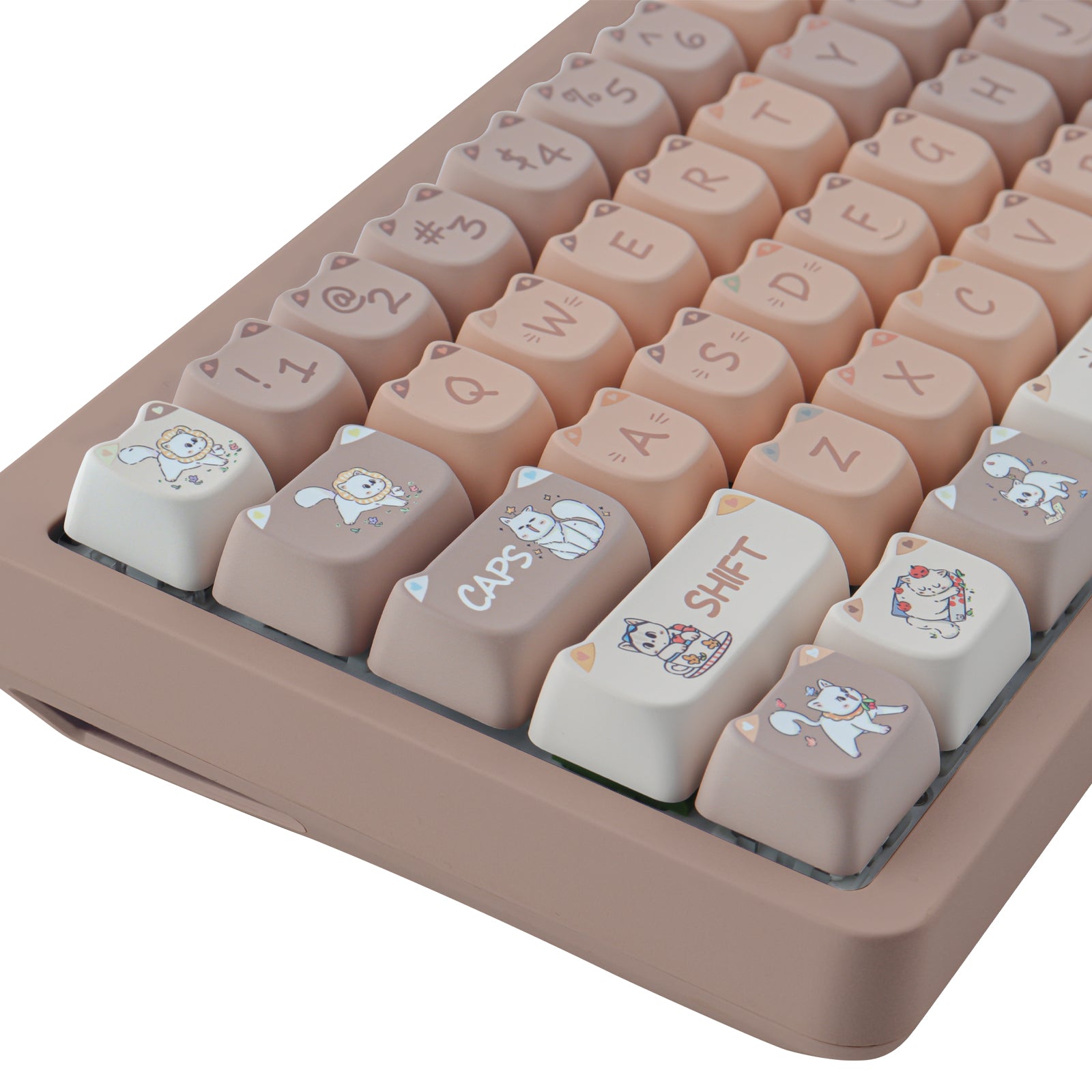 Naughty Cat keycaps