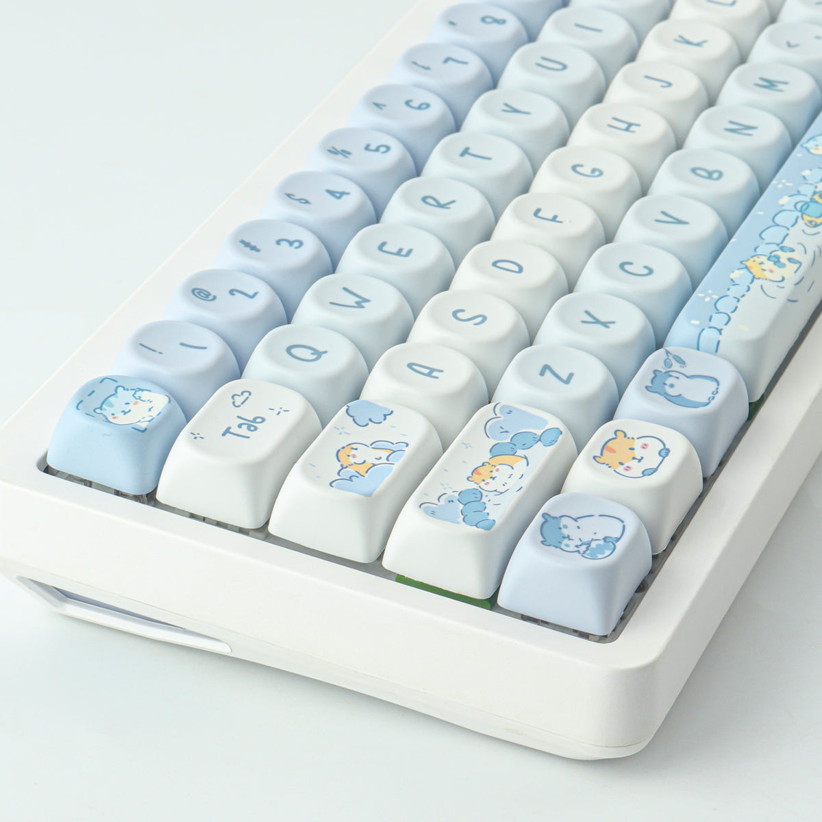 Tater Keys Potato Treasure keycaps 132 Keys PBT Keycaps MOA Profile DYE-SUB ...