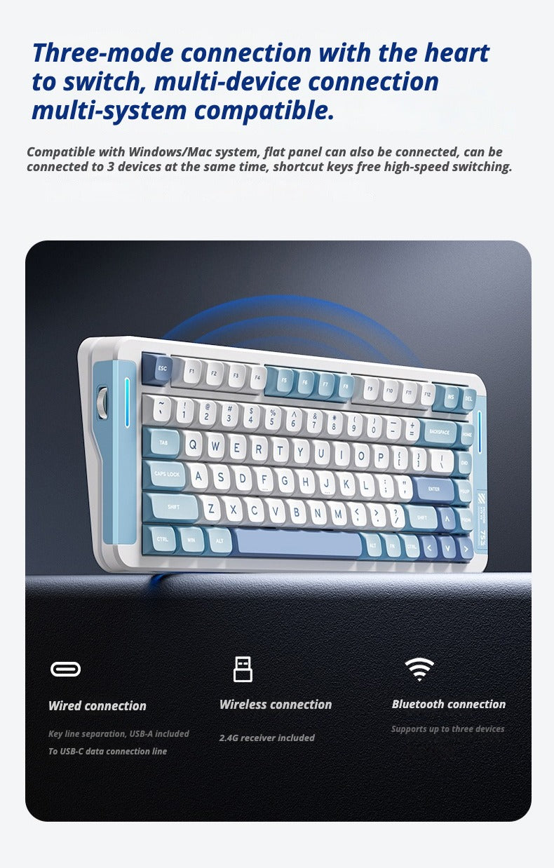 MCHOSE X75 V2 Mechanical keyboard - joorkey