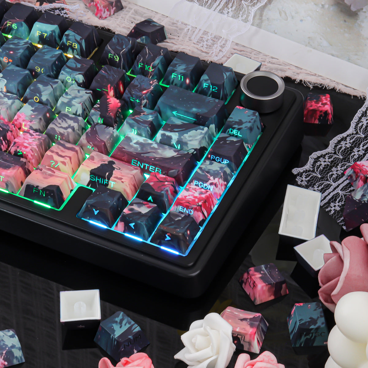 Dragon Knight Side Backlight Keycaps