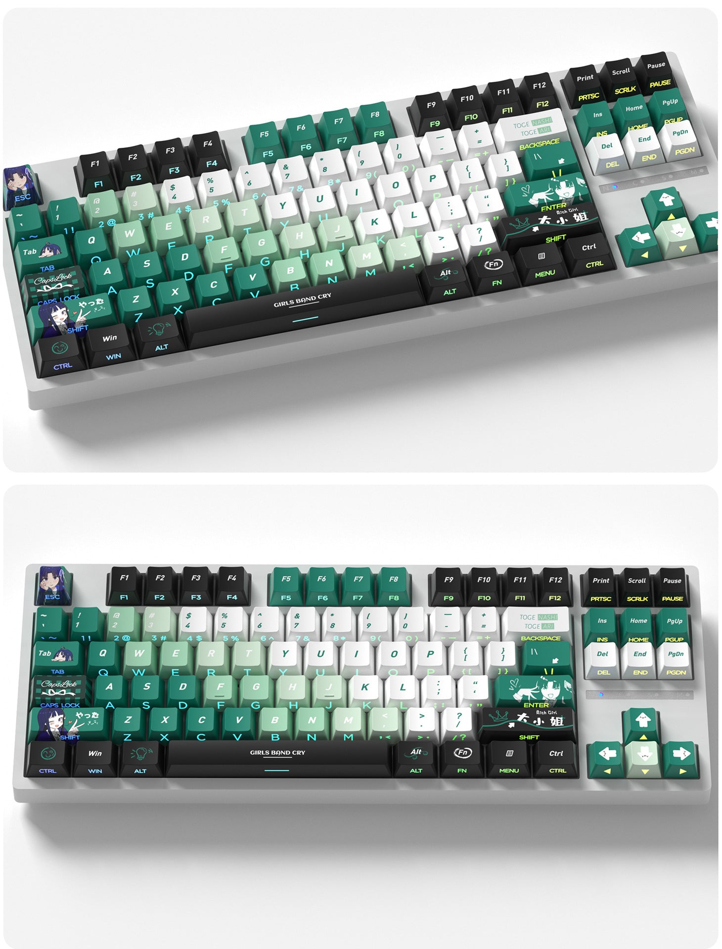Anhe Ang Side Backlight Keycaps