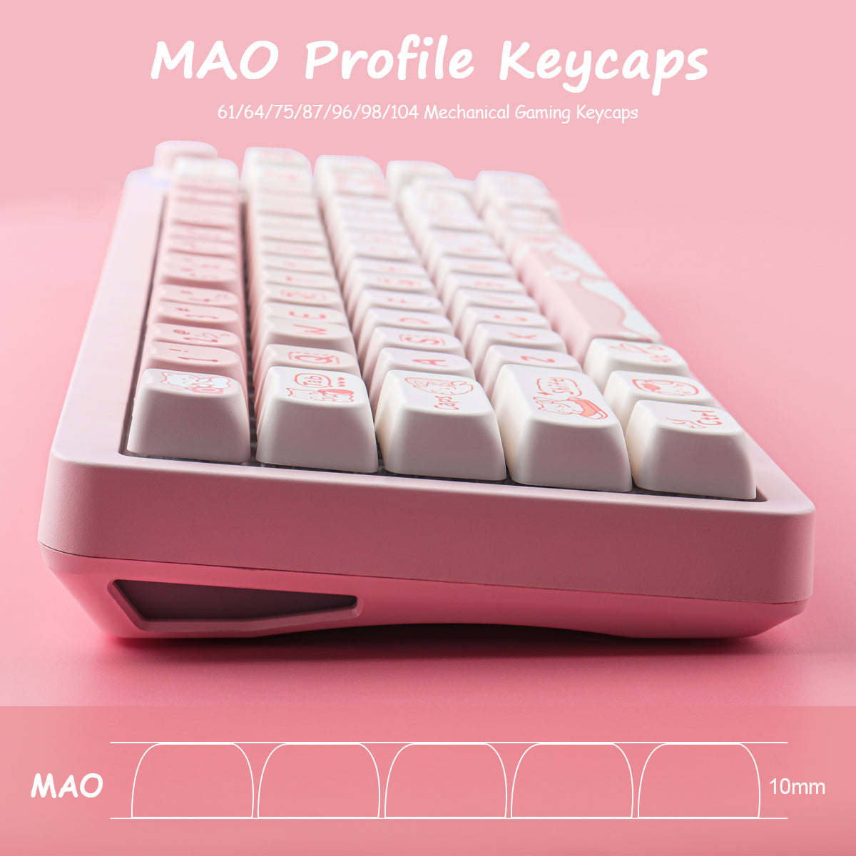 Party Kitten keycaps