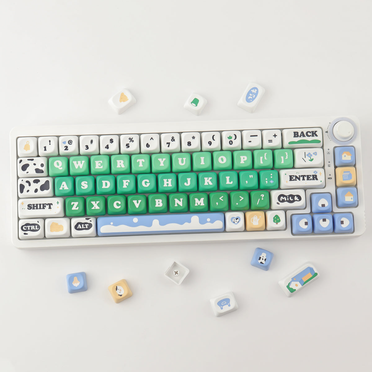 Dairy Pasture MOA keycaps