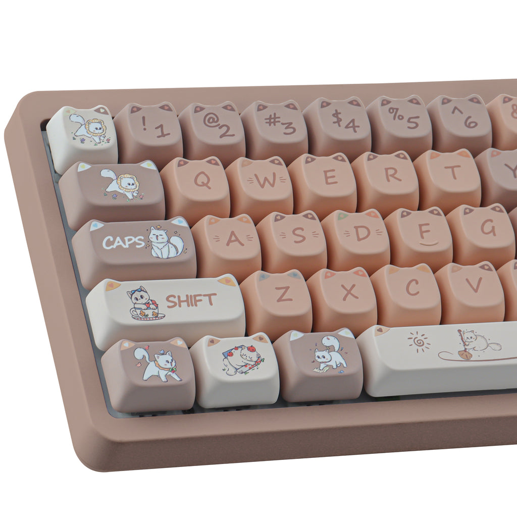 Naughty Cat keycaps