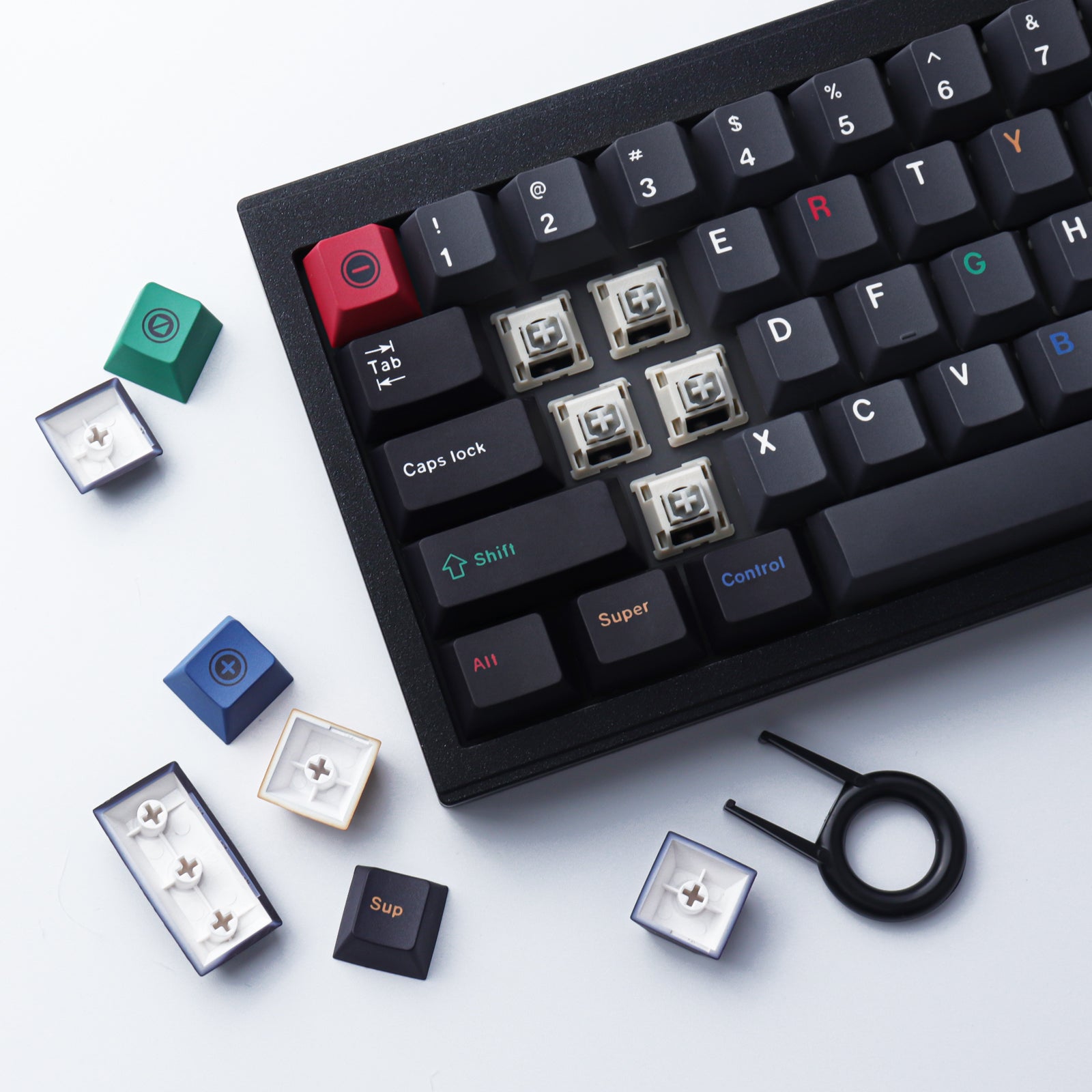 Black Light keycaps