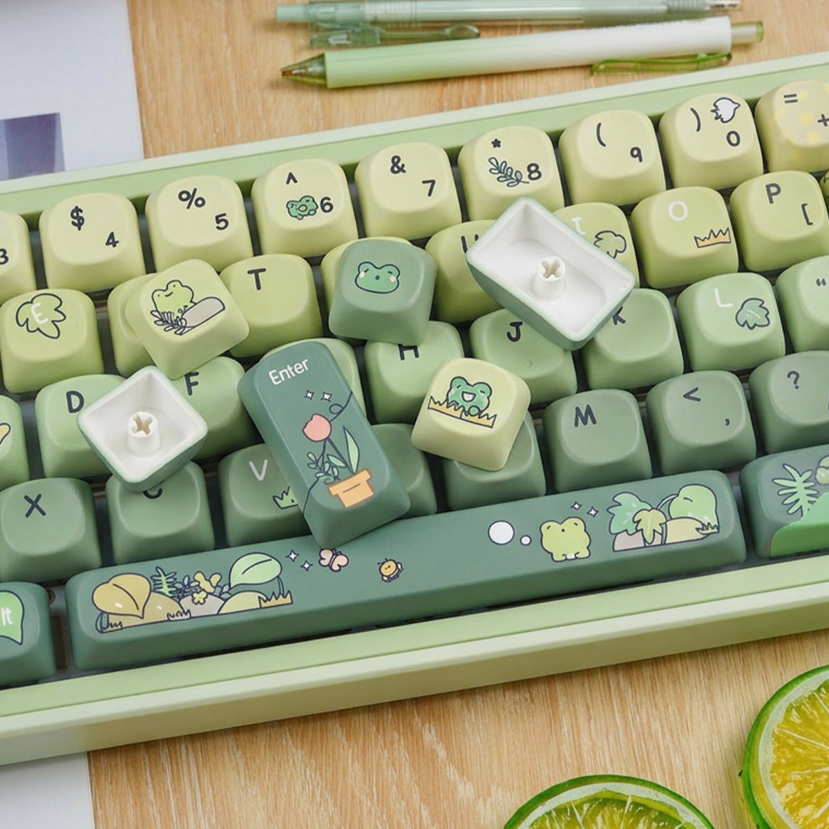 Journey Frog Keycaps