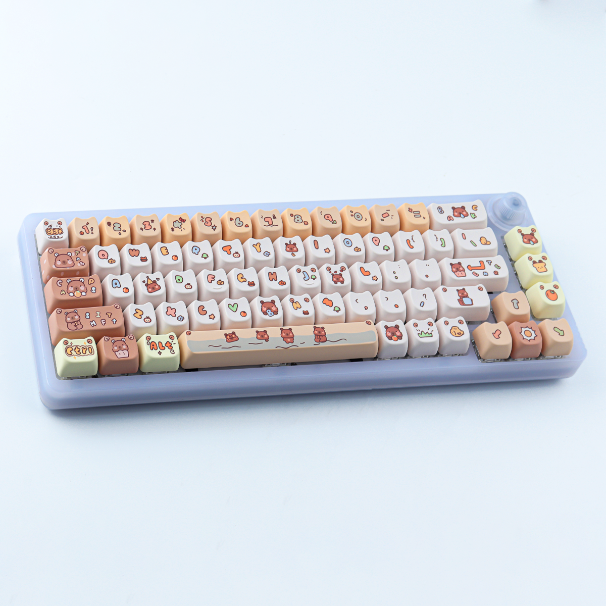 Capibara keycaps