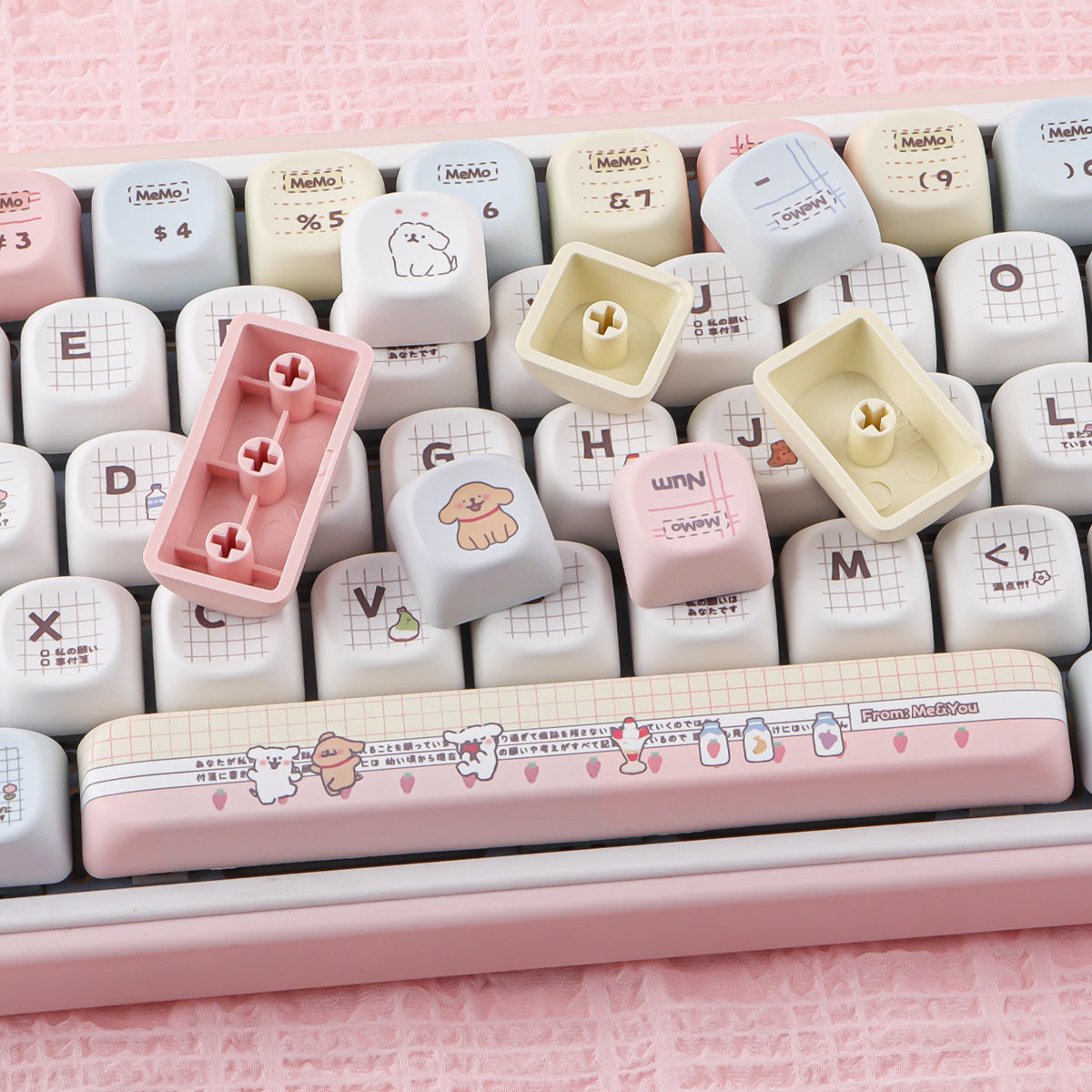 Line Dog Keycaps