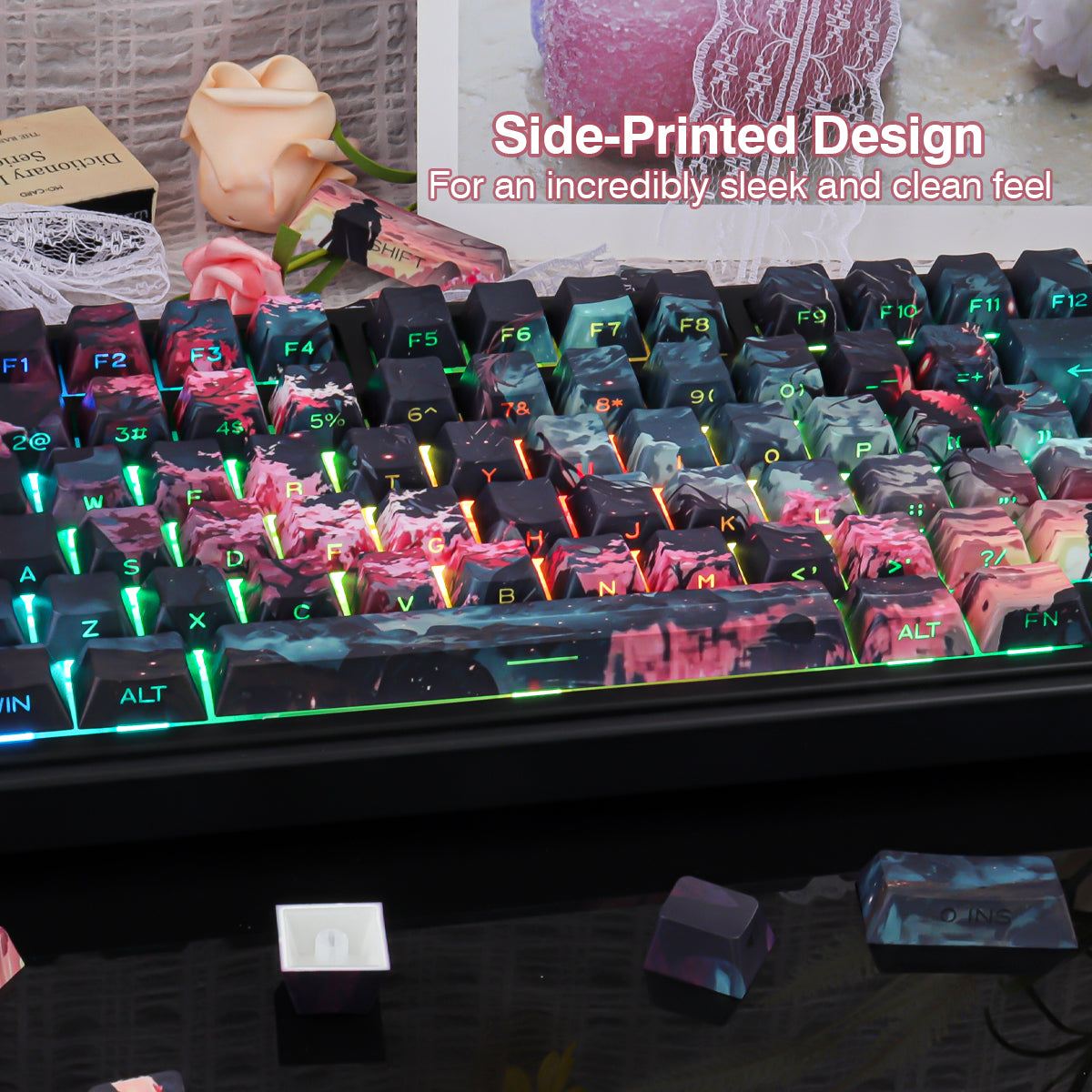 Dragon Knight Side Backlight Keycaps