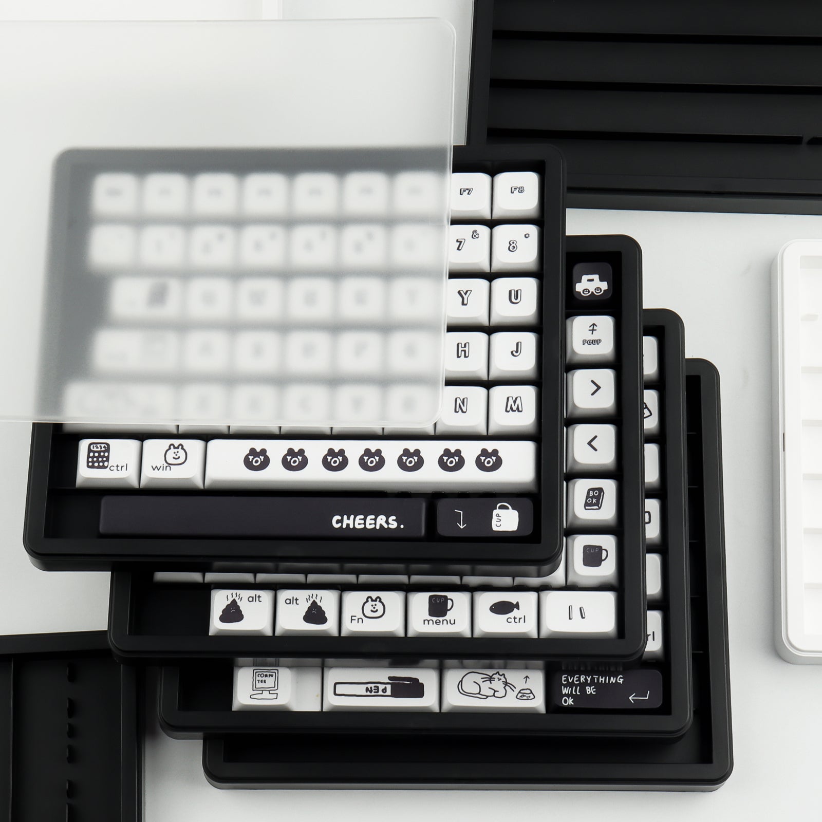 Keycaps Collection Tray