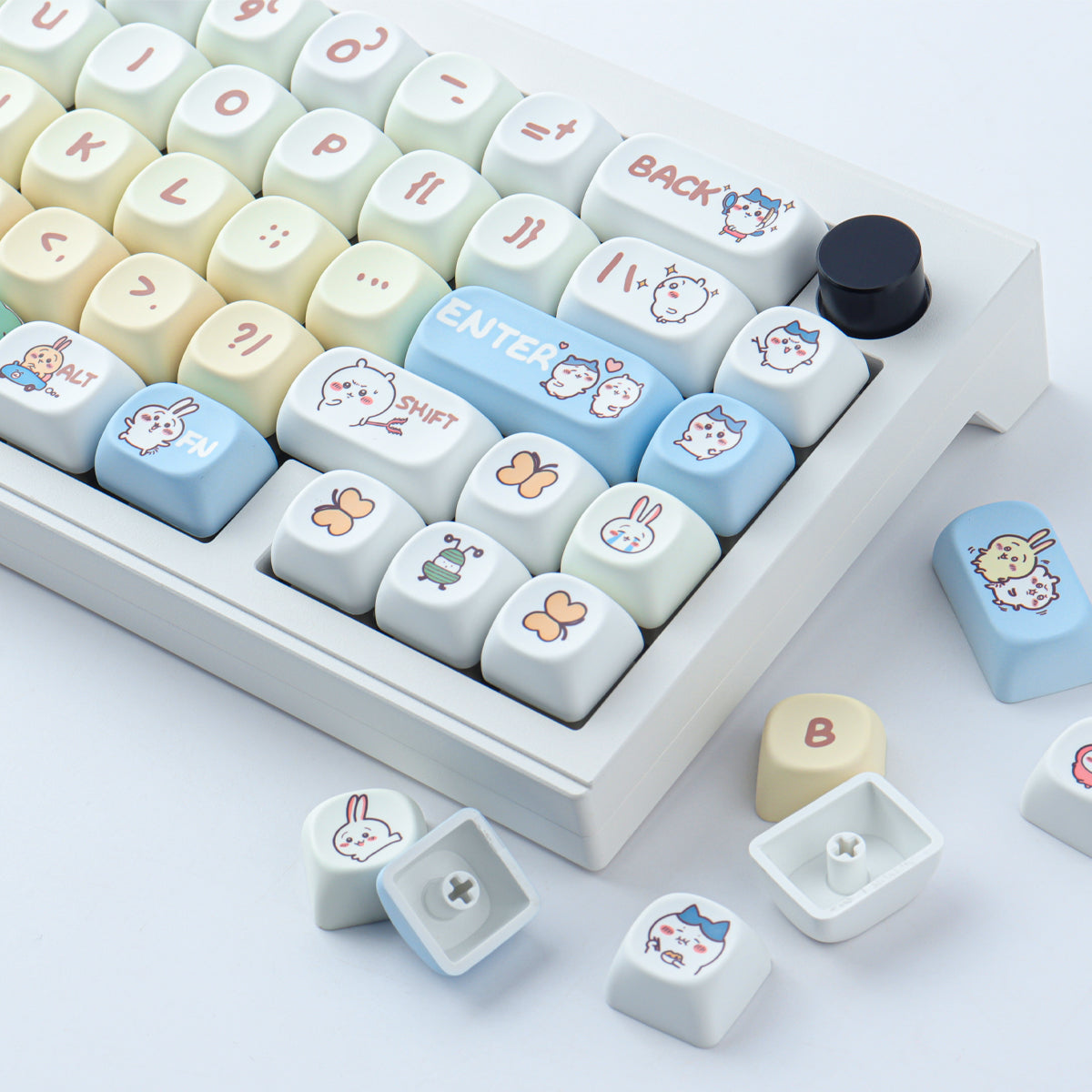 Hachiware keycaps