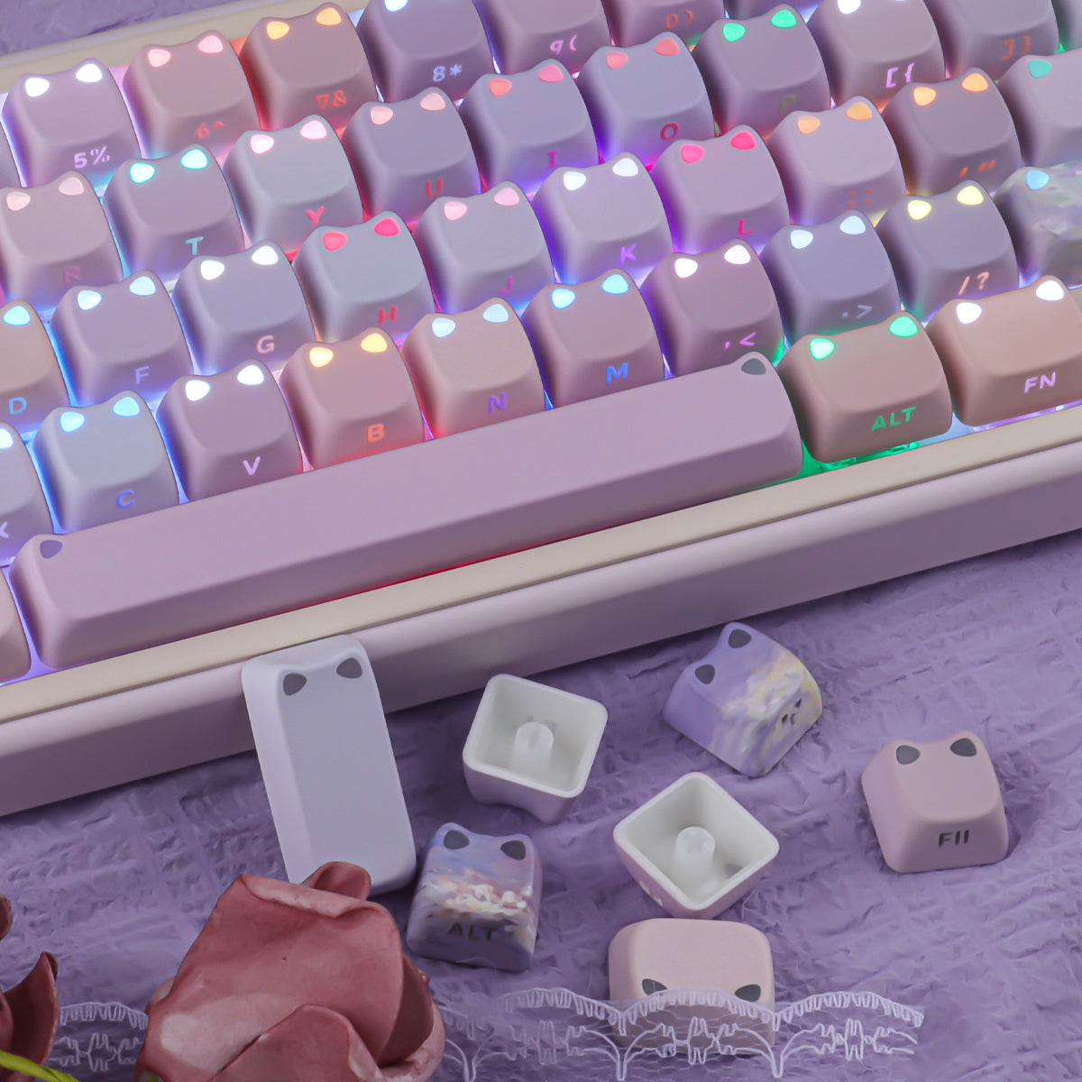 Water Lilies Keycaps
