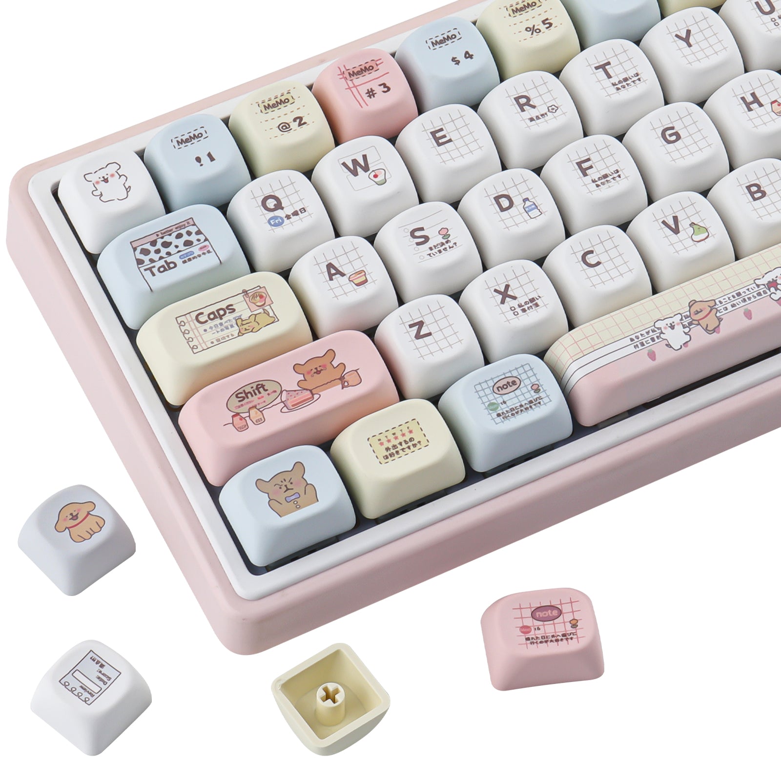 Line Dog Keycaps
