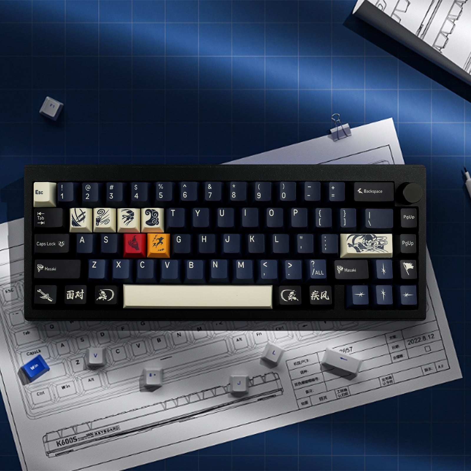 Swordsman keycaps
