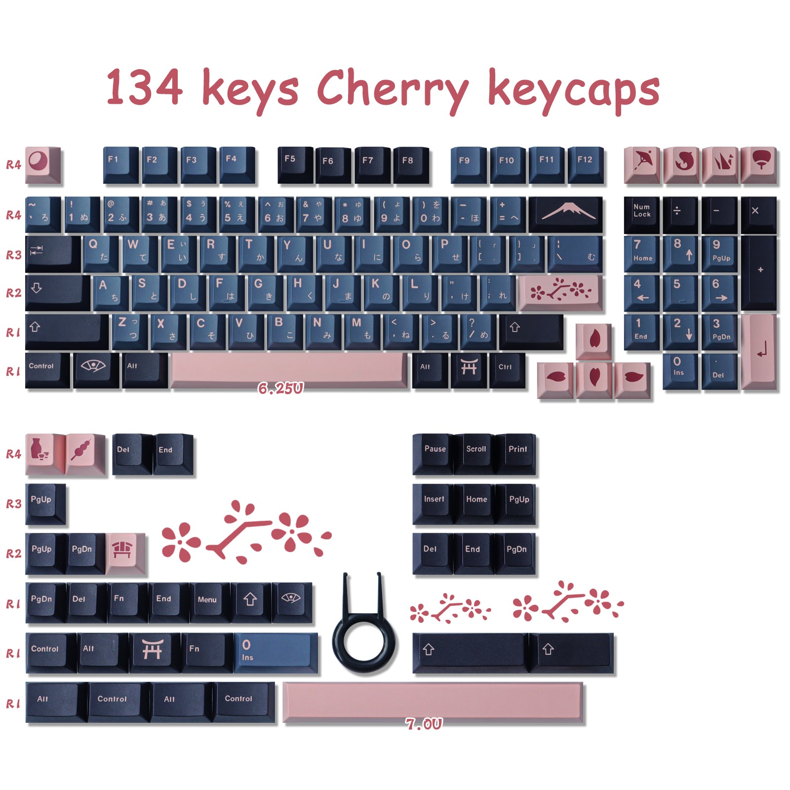 Nightingale keycaps