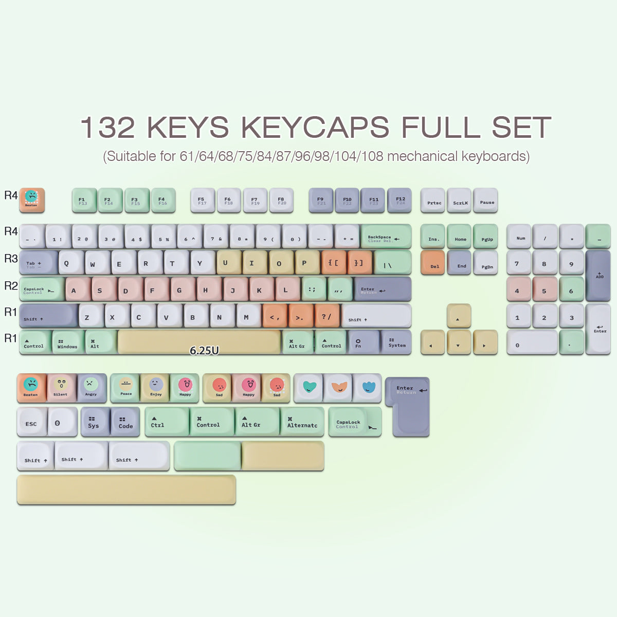 Magic Beans Keycaps