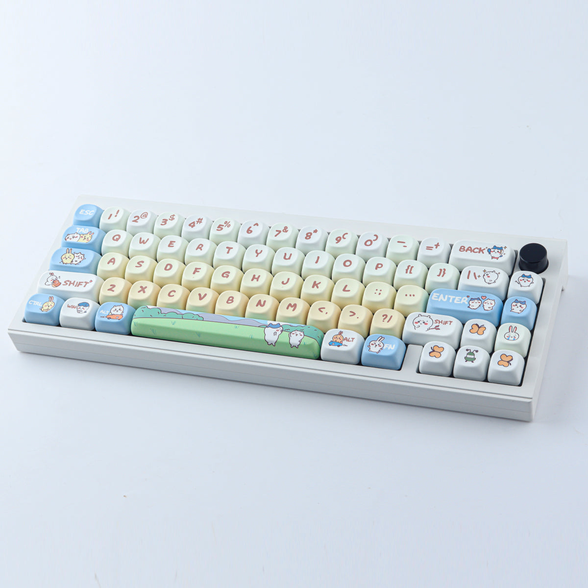 Hachiware keycaps