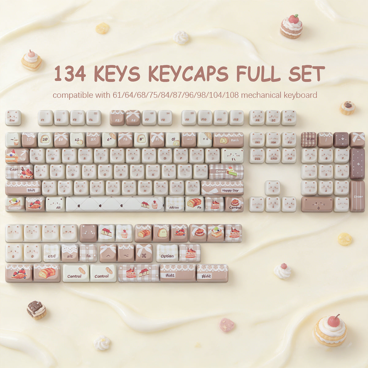 Baking Kittens Keycaps - joorkey