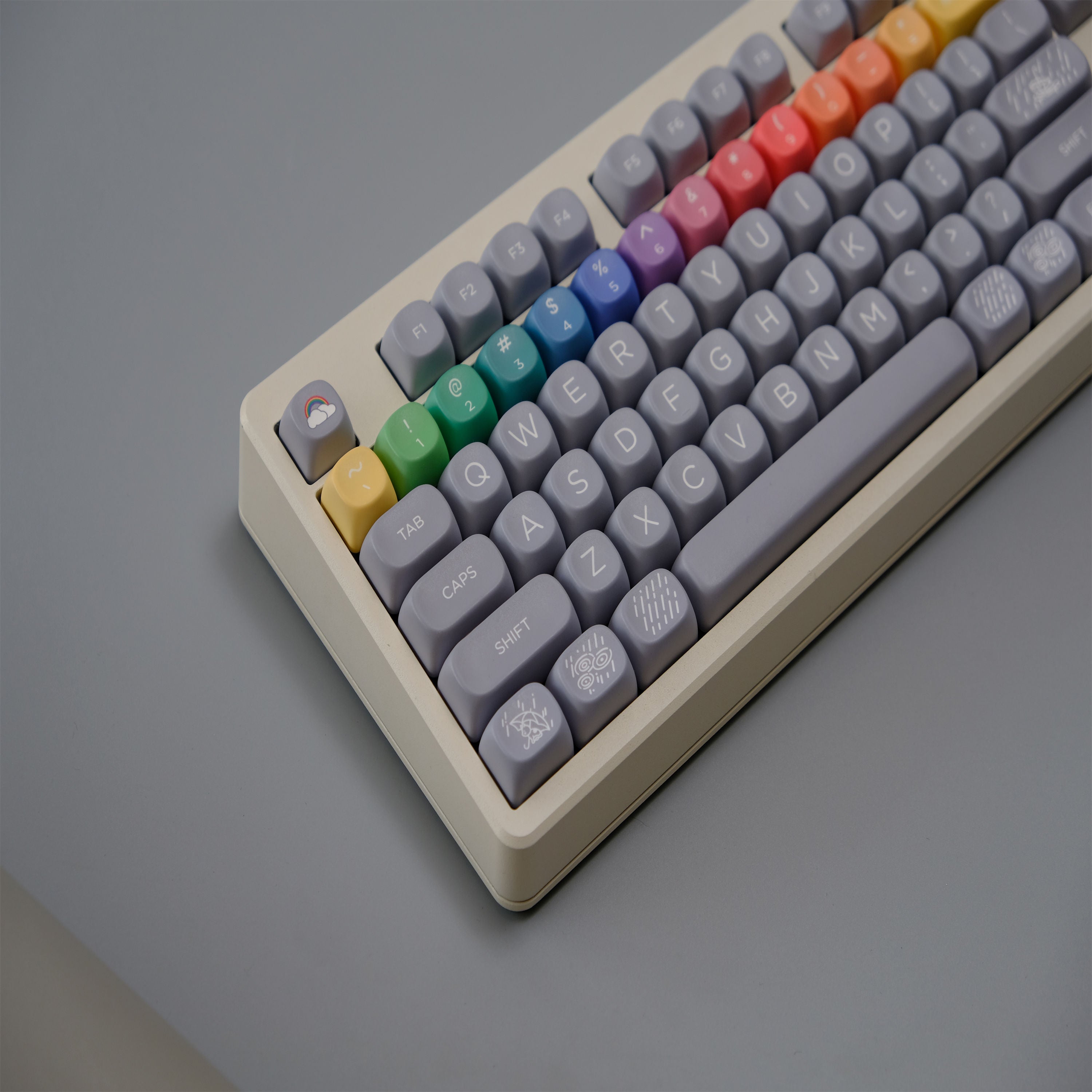 After Rain keycaps