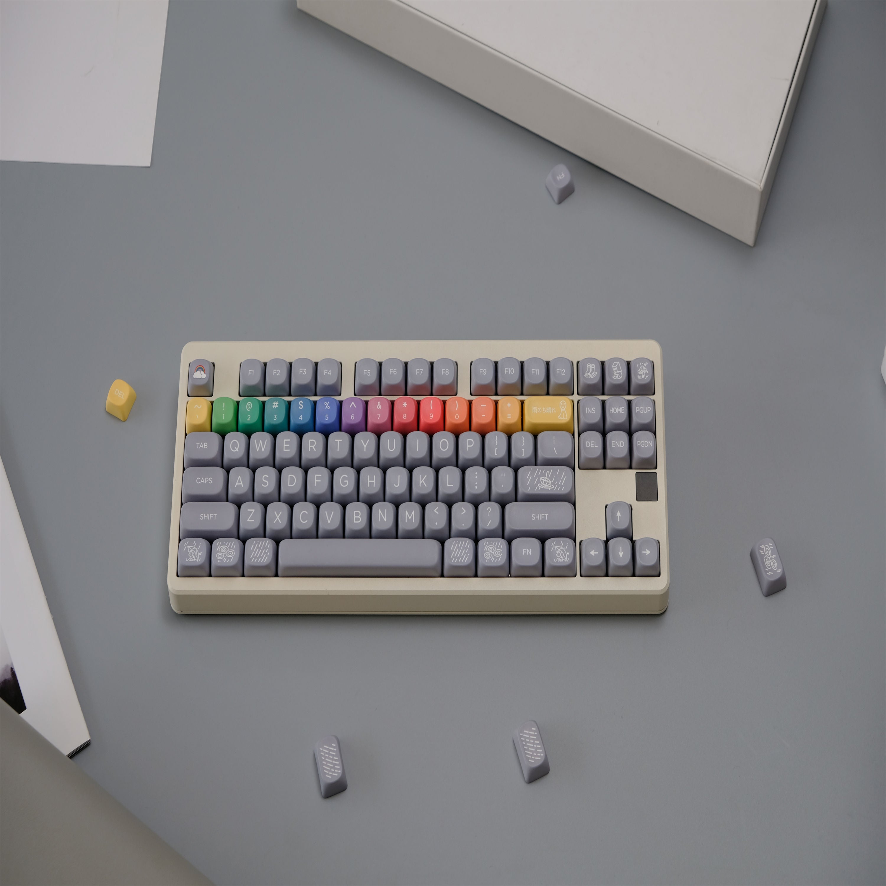 After Rain keycaps