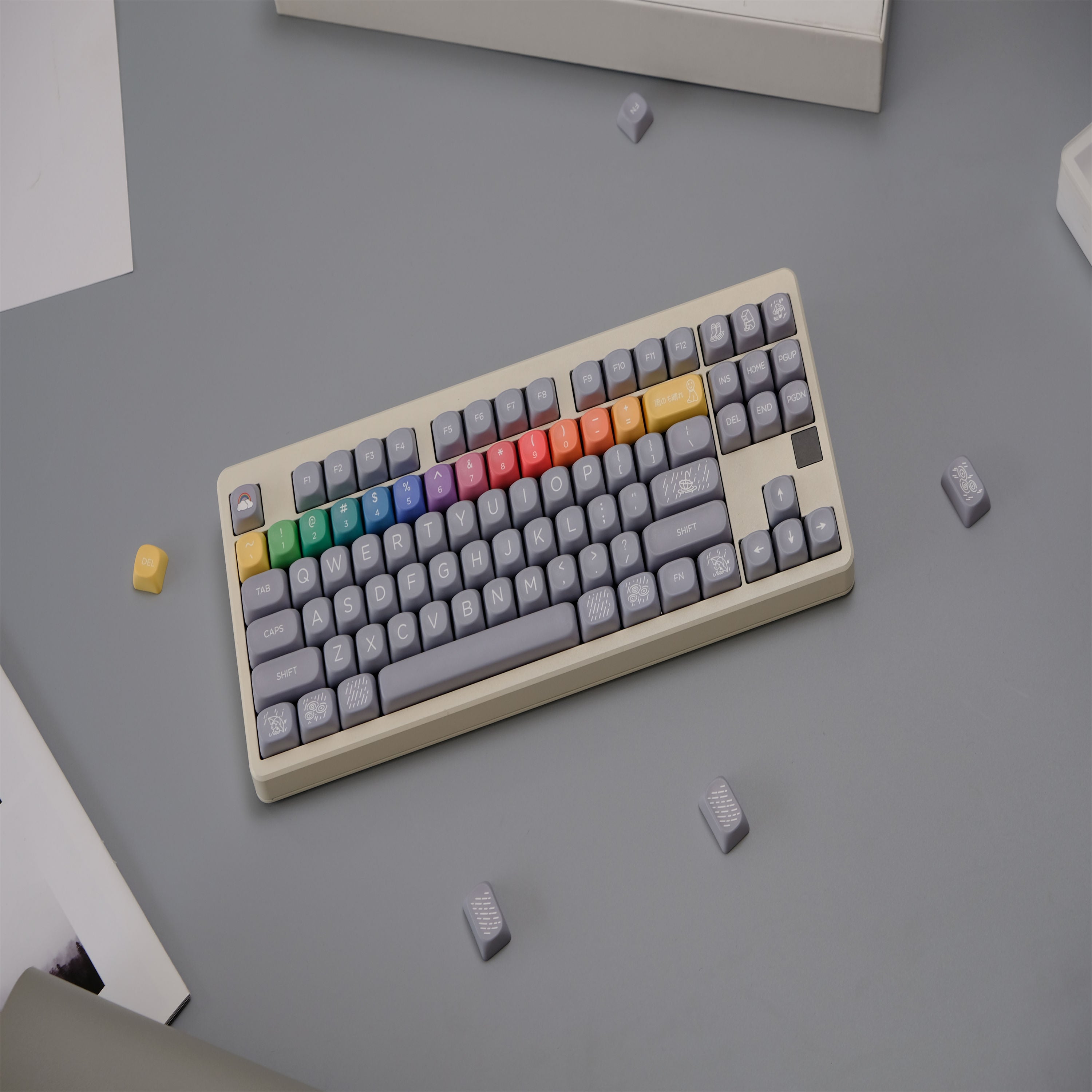 After Rain keycaps