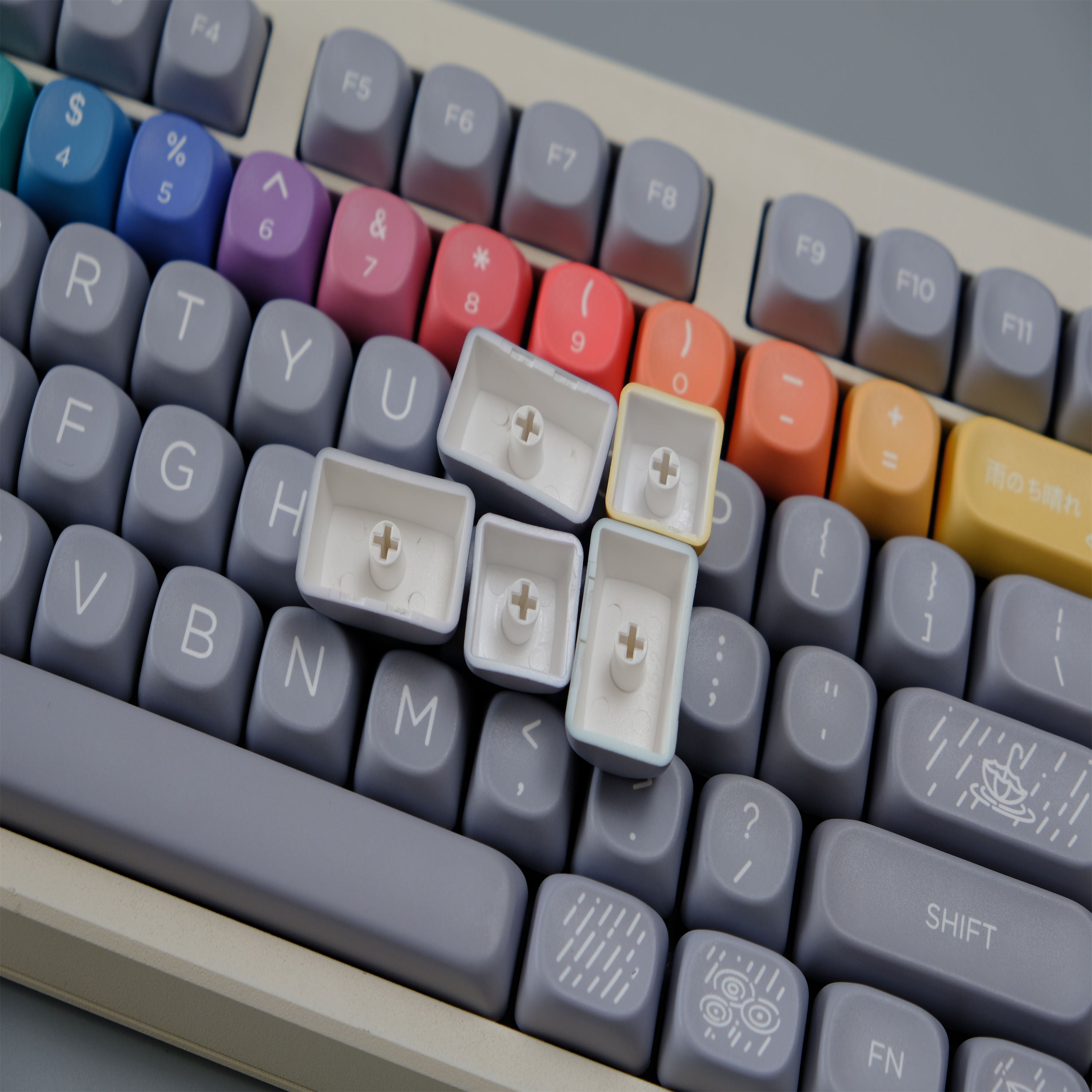 After Rain keycaps