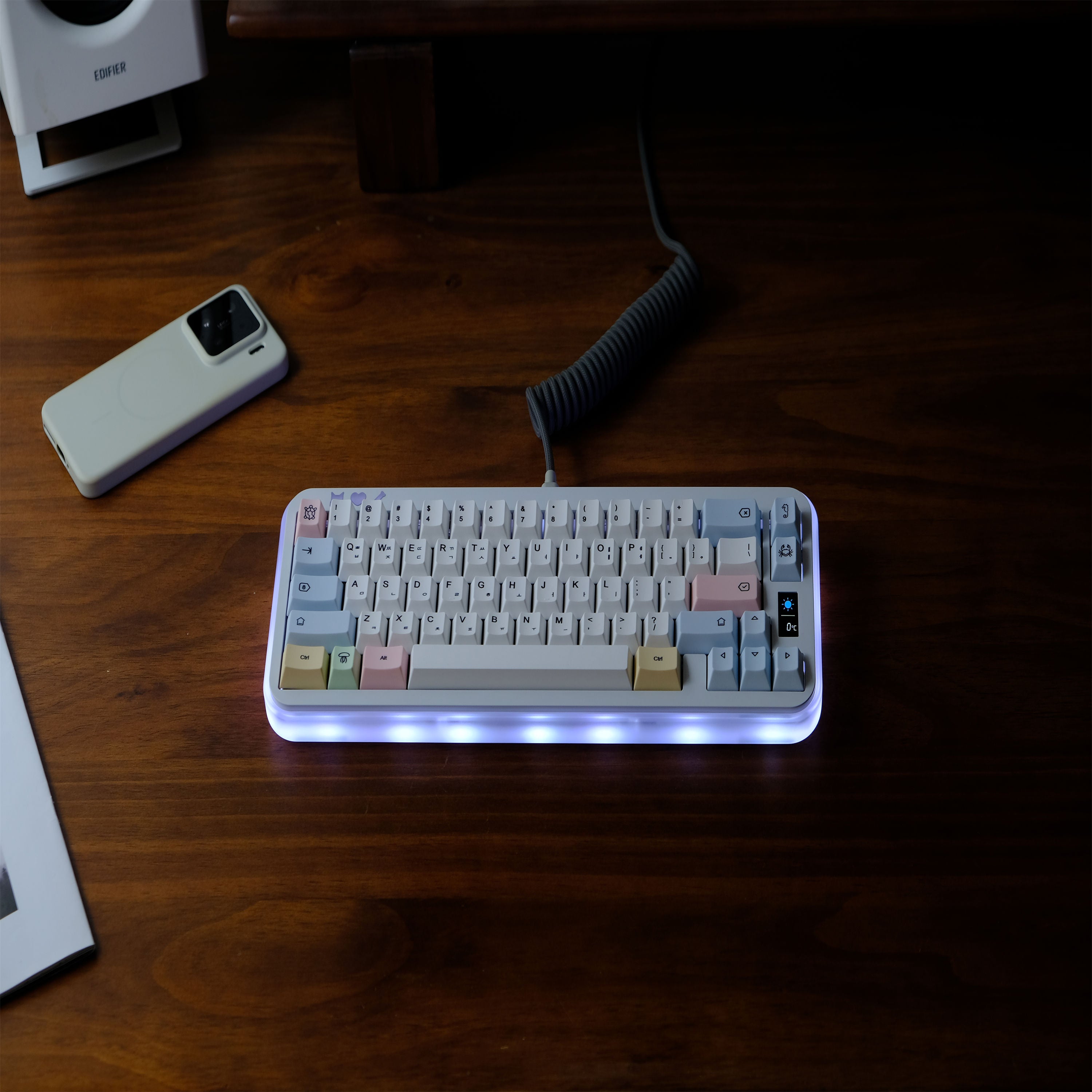 Chalk keycaps