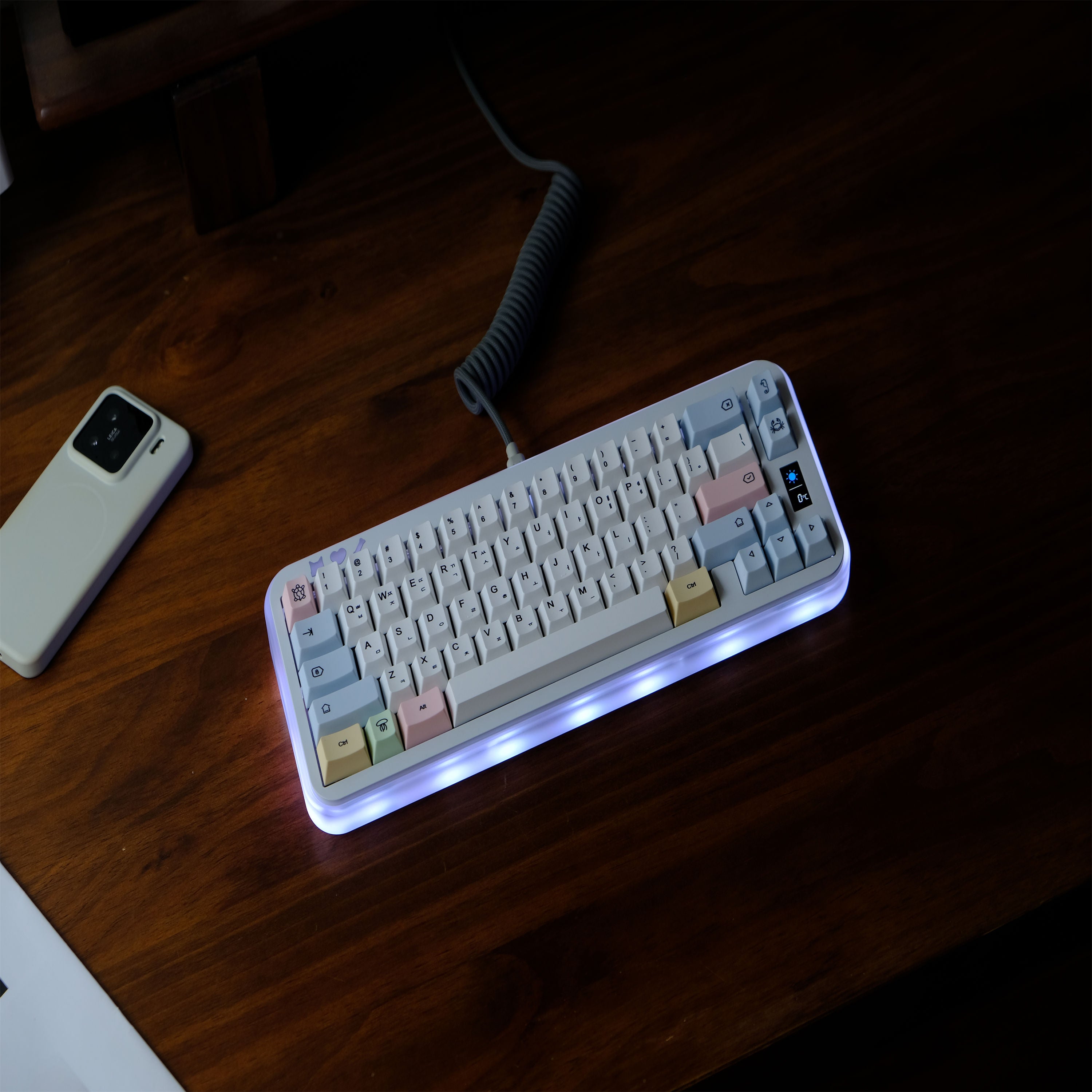 Chalk keycaps