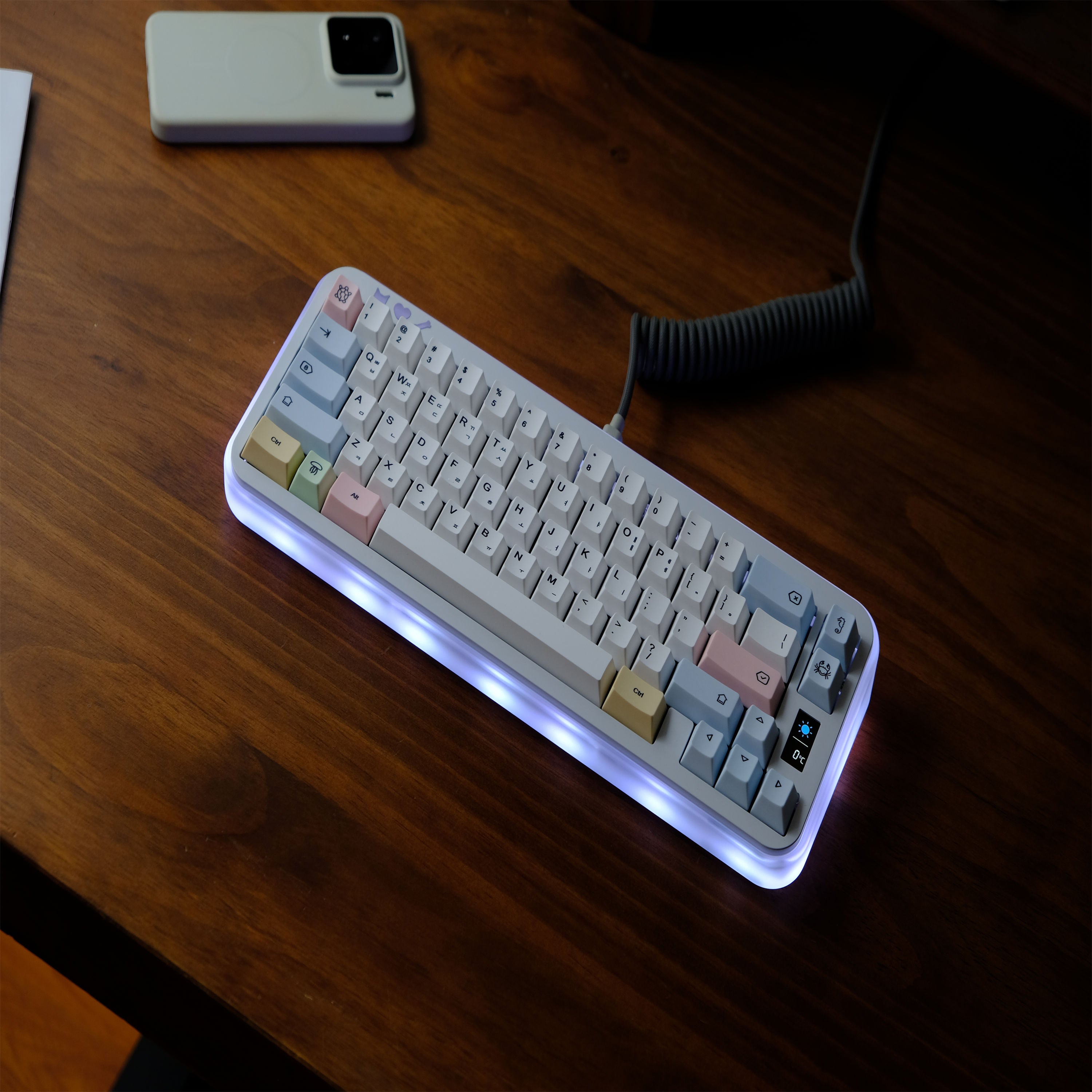 Chalk keycaps