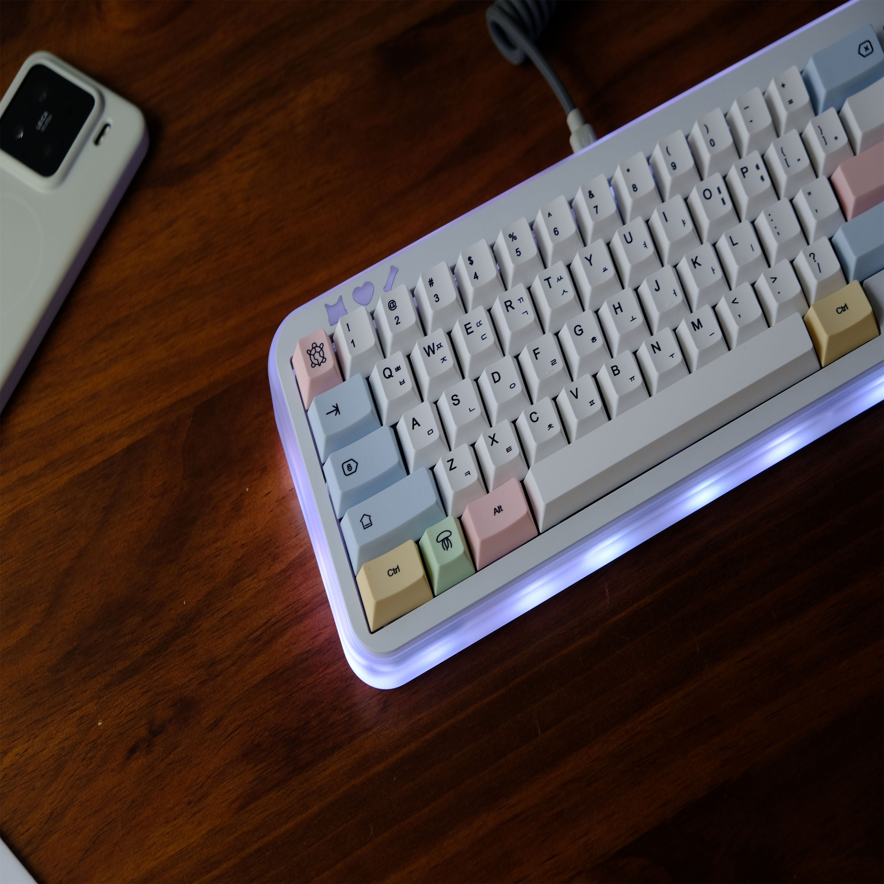 Chalk keycaps