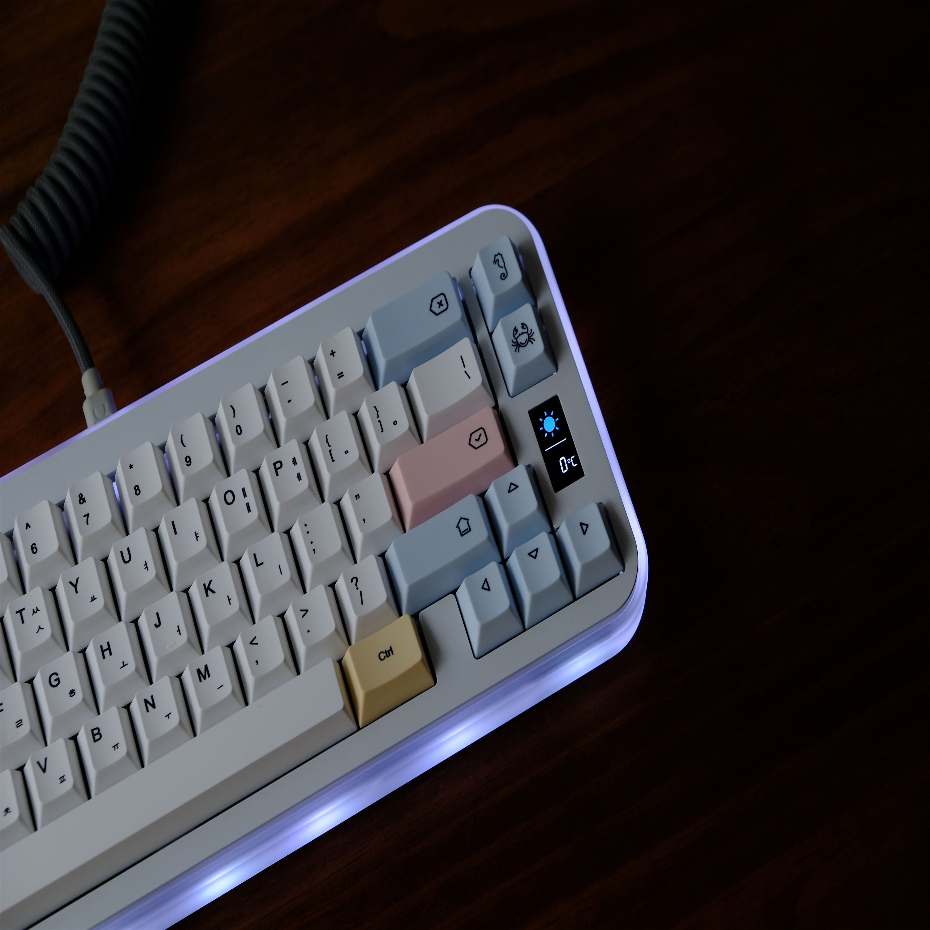 Chalk keycaps