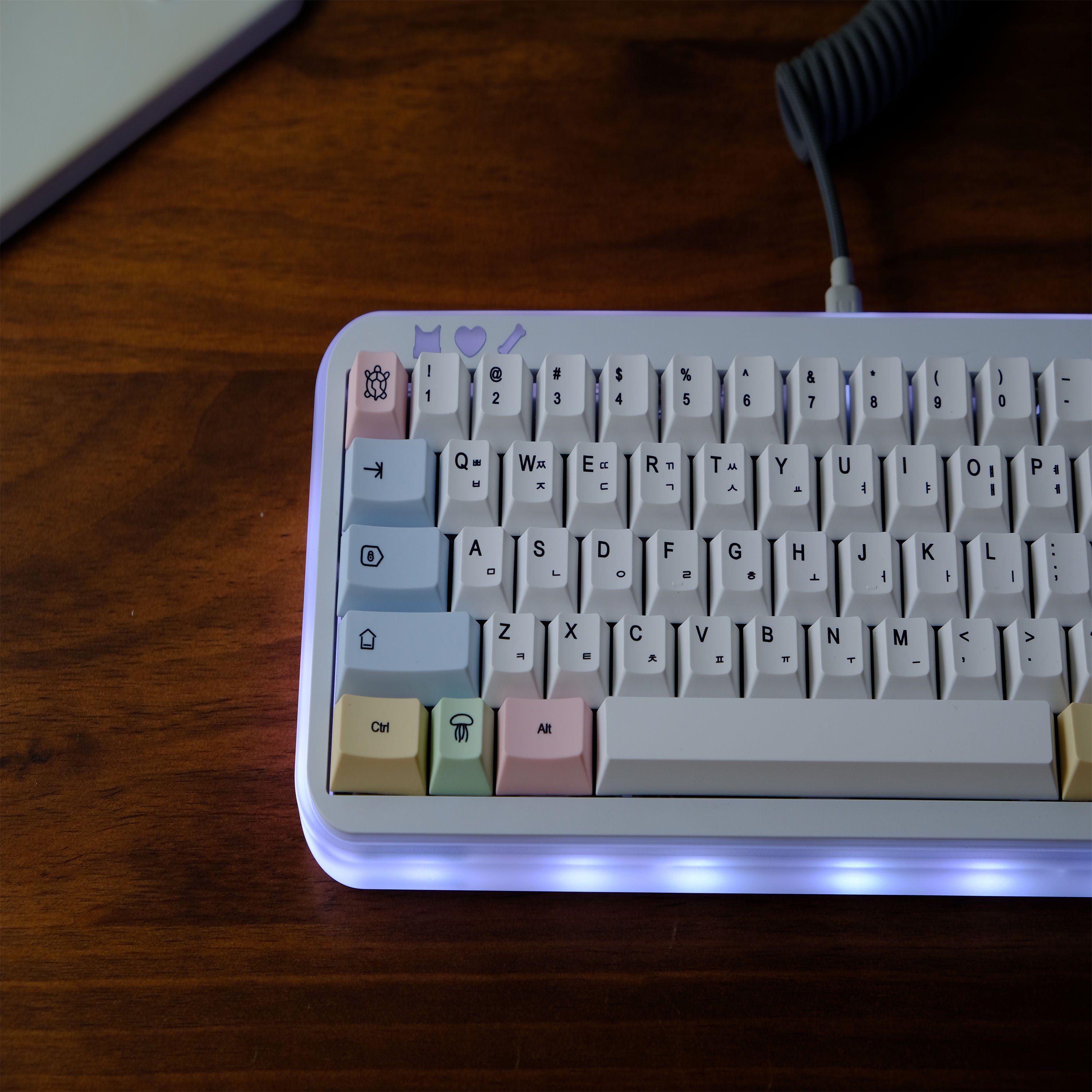 Chalk keycaps