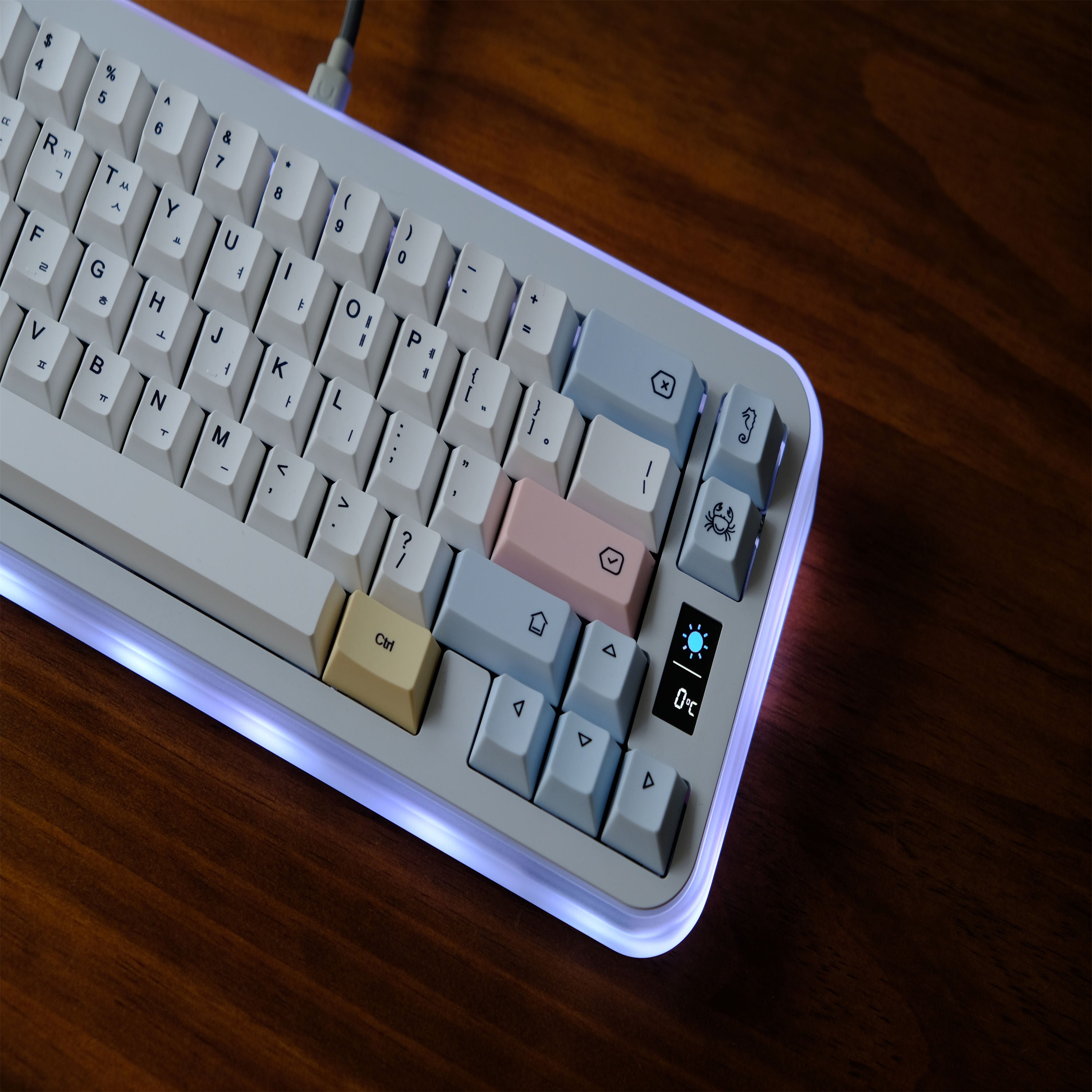 Chalk keycaps