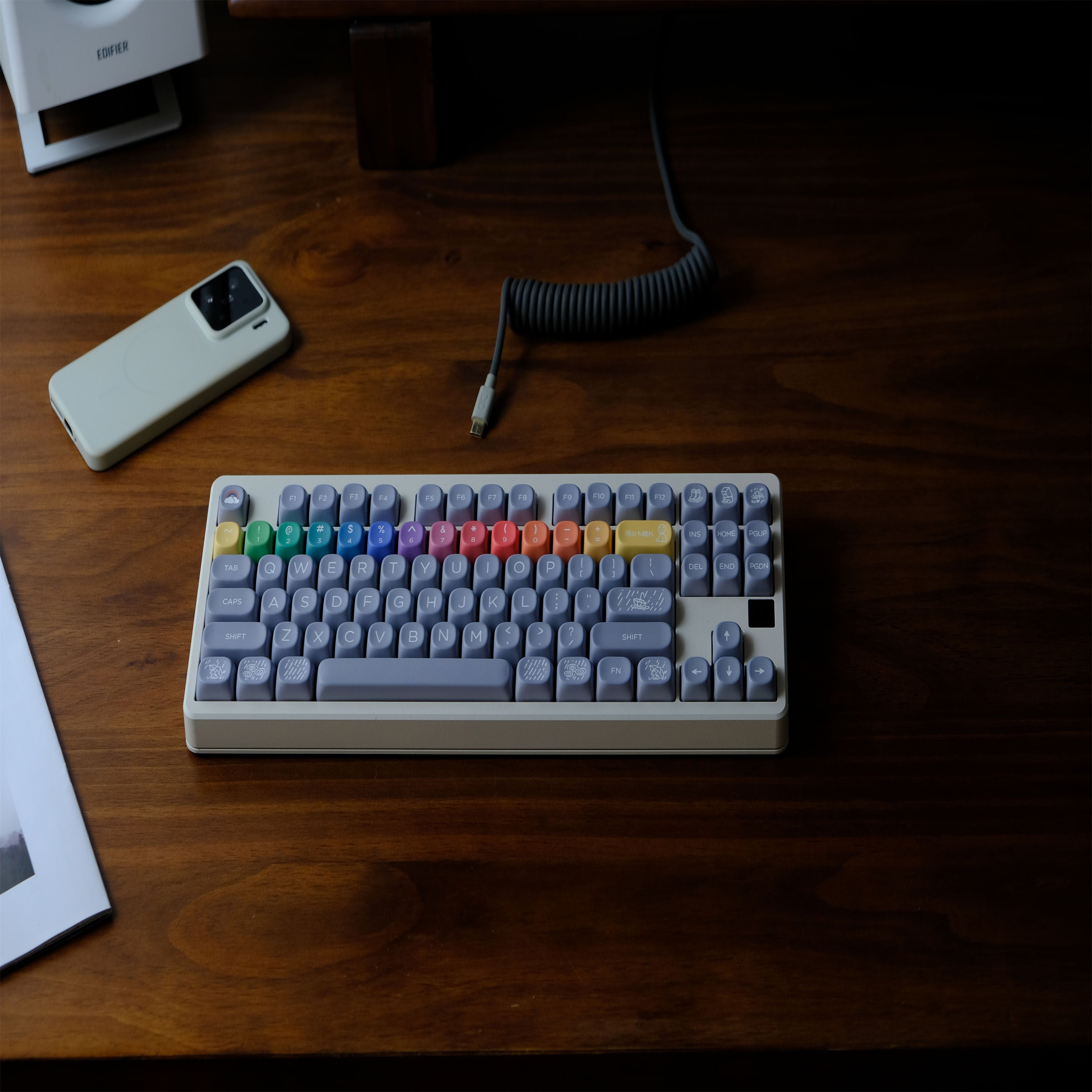After Rain keycaps