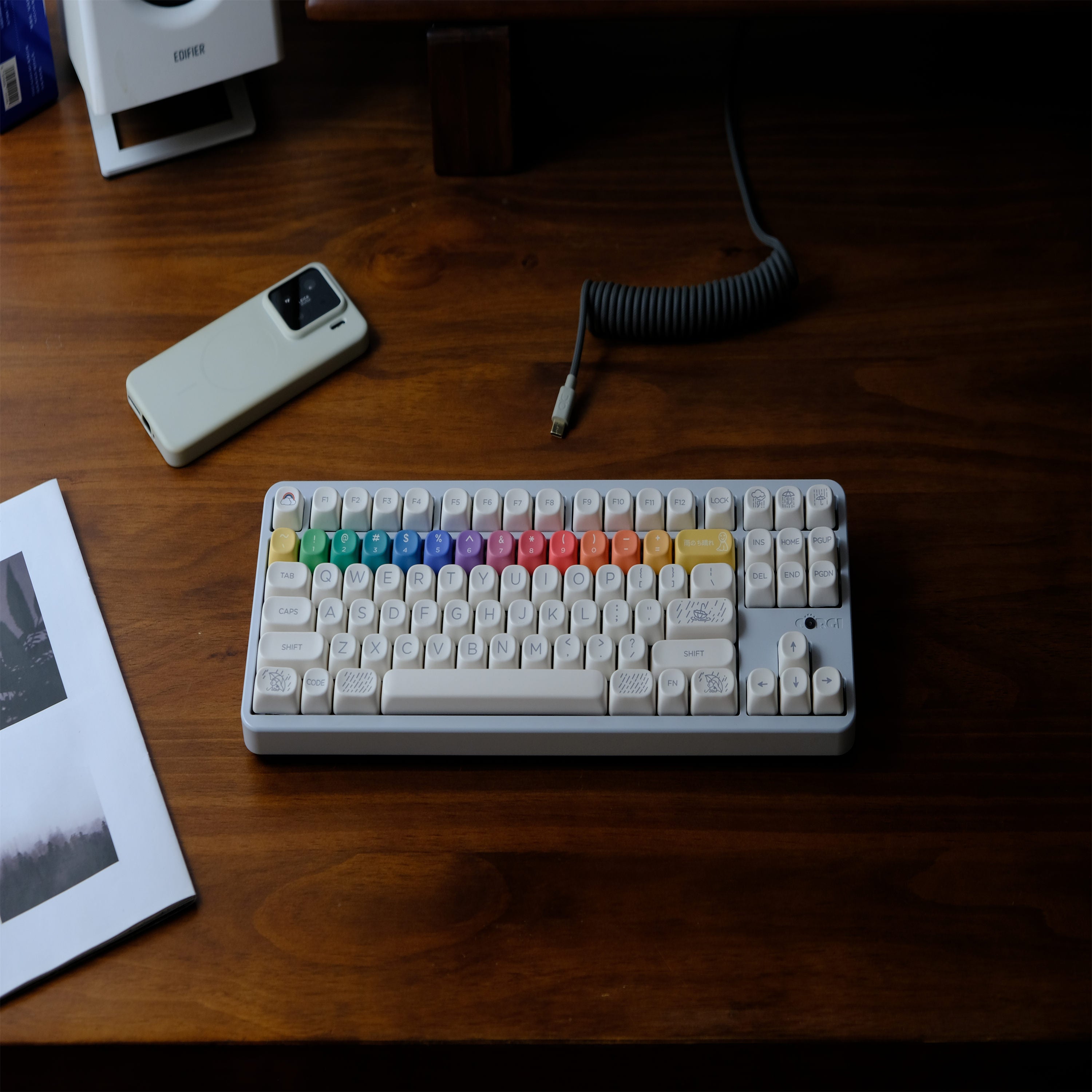 After Rain keycaps