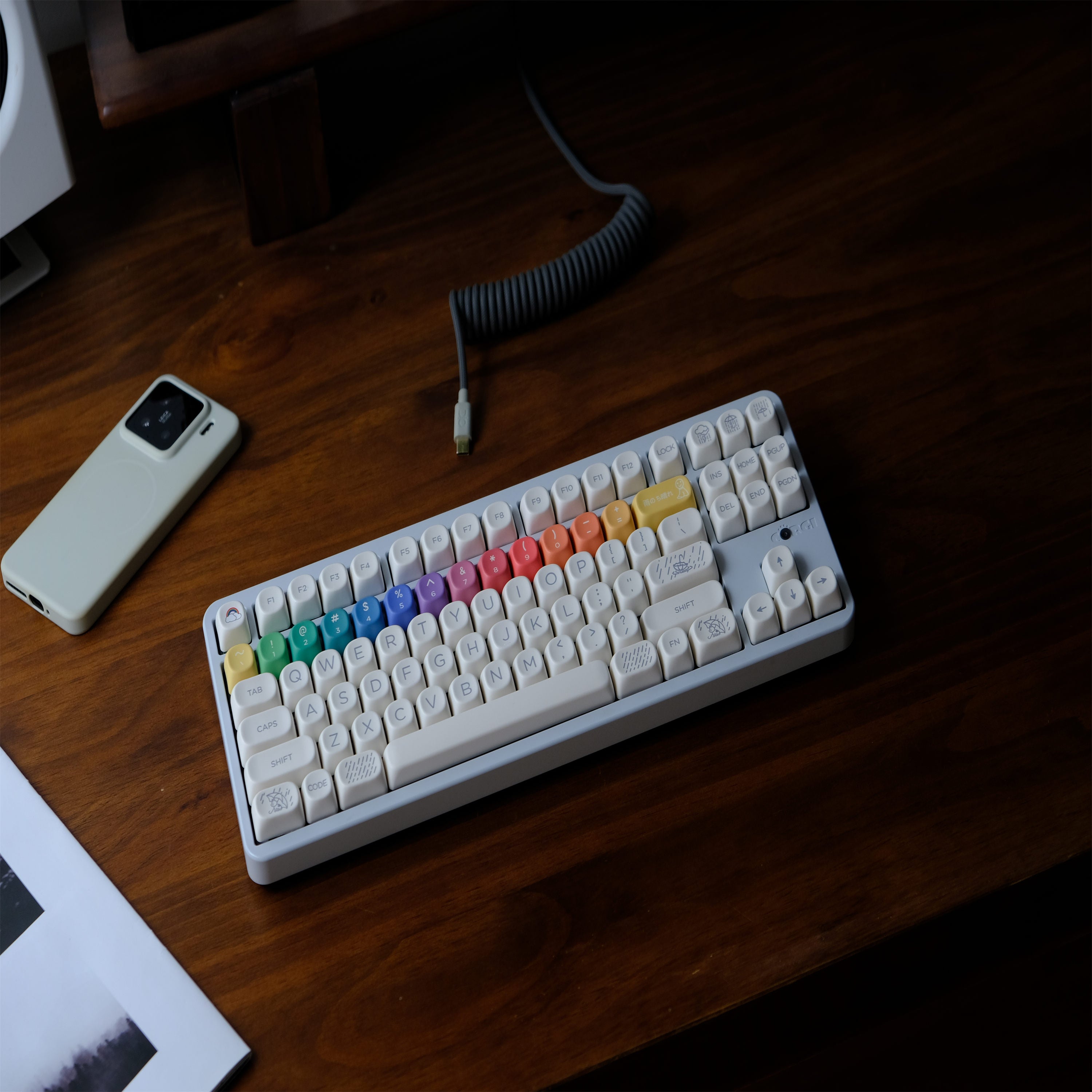 After Rain keycaps